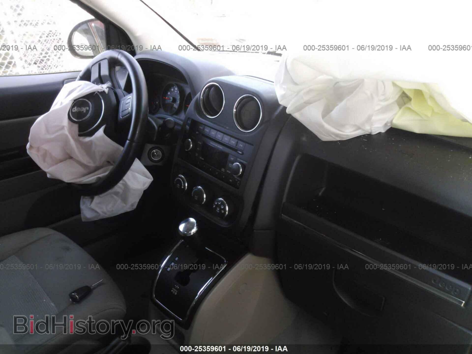 2012 JEEP COMPASS - VIN: 1C4NJDEB0CD573059 - Фото 5