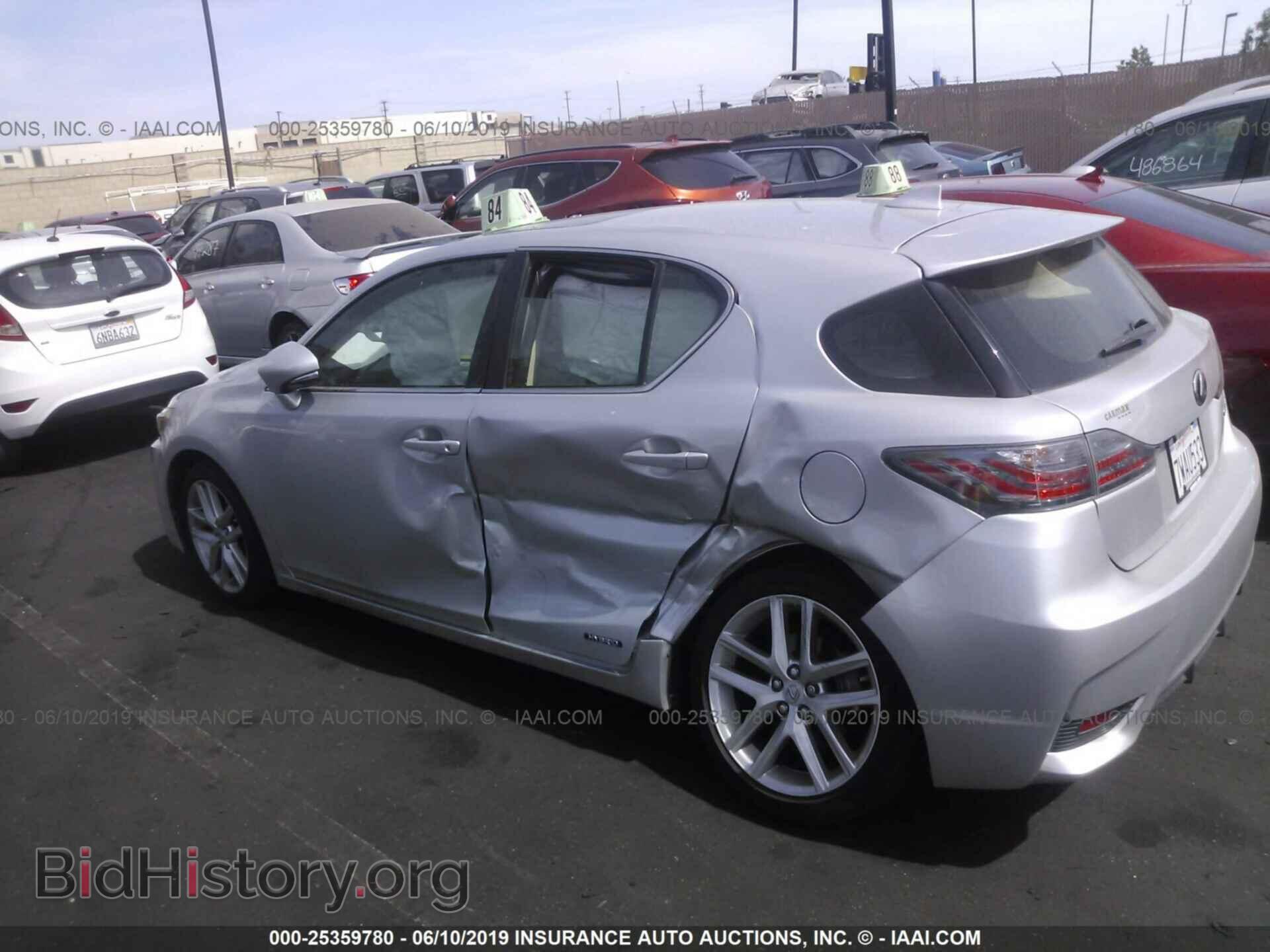 2014 LEXUS CT - VIN: JTHKD5BH7E2192394 - Фото 6