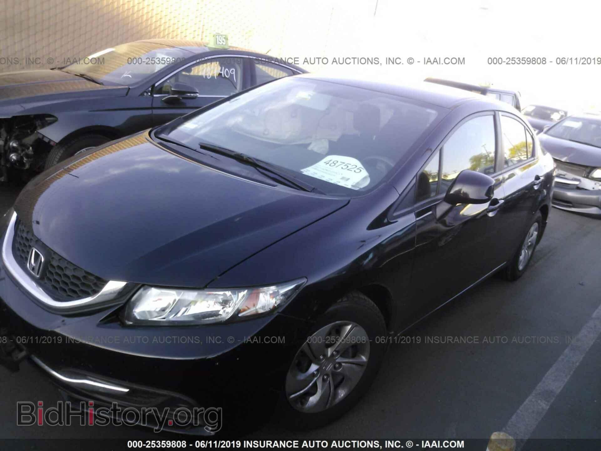 2013 HONDA CIVIC - VIN: 19XFB2F54DE263236 - Фото 2