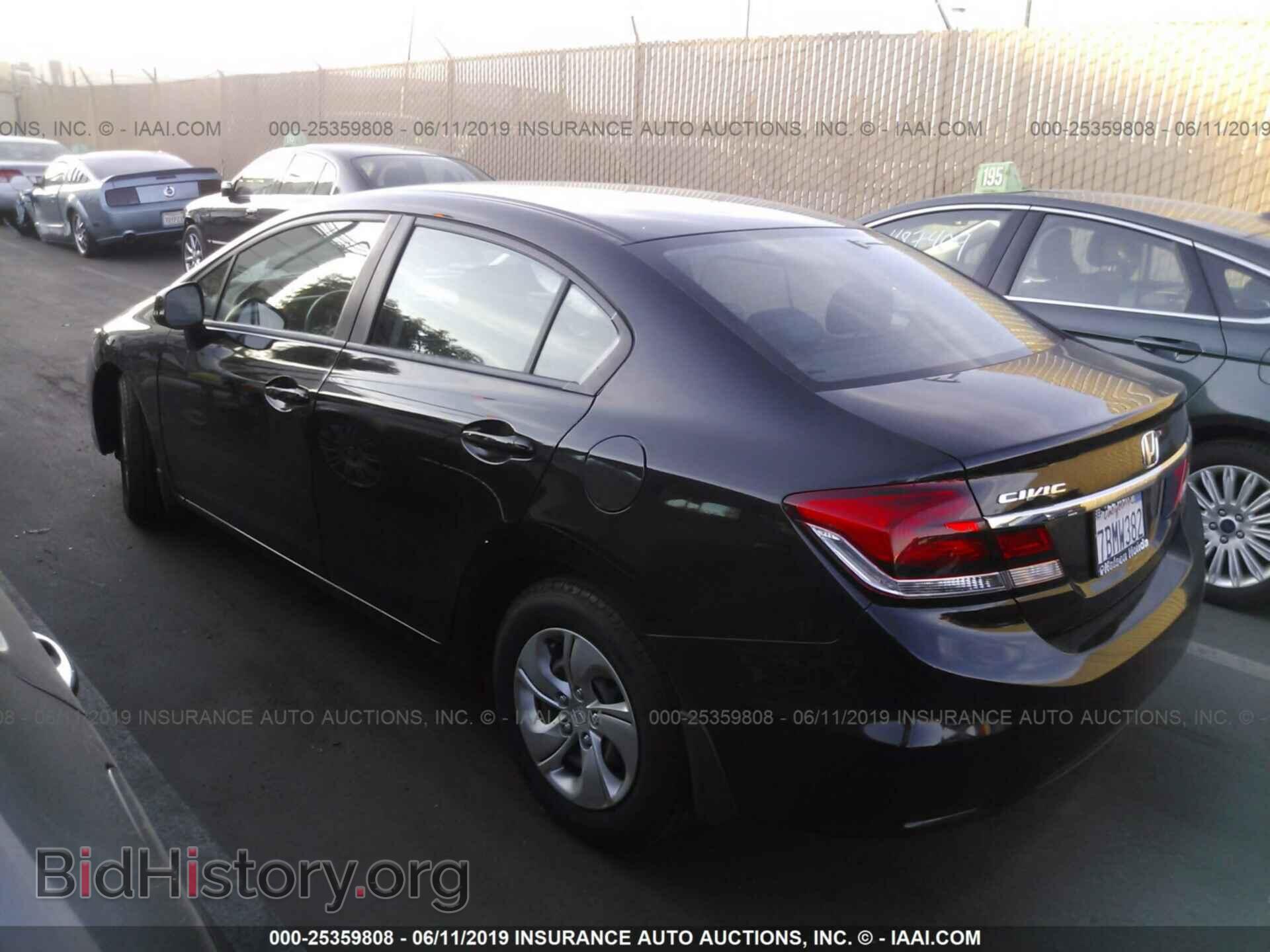 2013 HONDA CIVIC - VIN: 19XFB2F54DE263236 - Фото 3