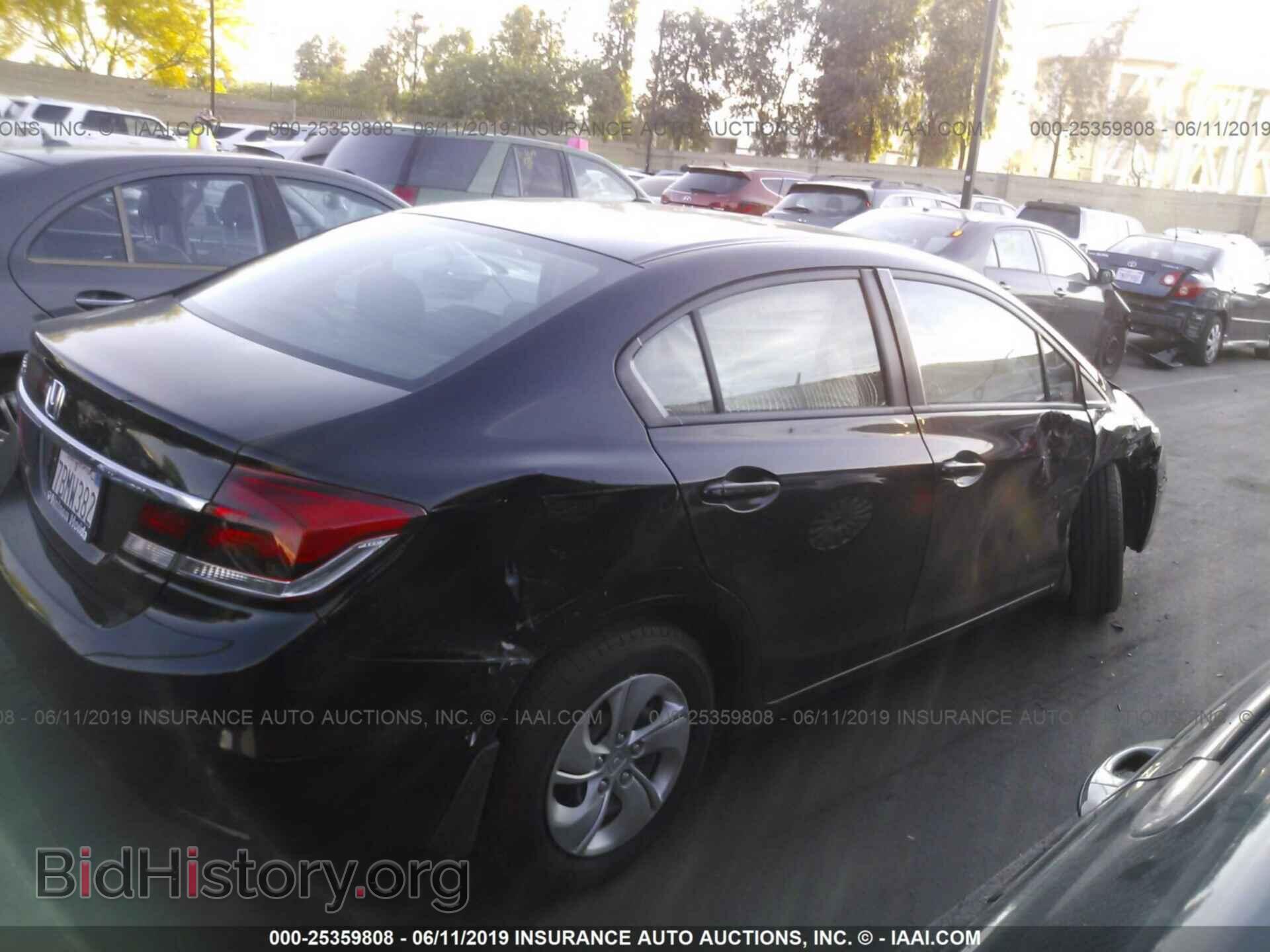 2013 HONDA CIVIC - VIN: 19XFB2F54DE263236 - Фото 6