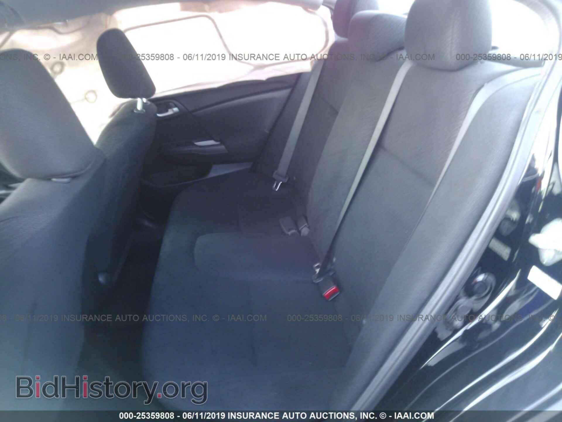 2013 HONDA CIVIC - VIN: 19XFB2F54DE263236 - Фото 8