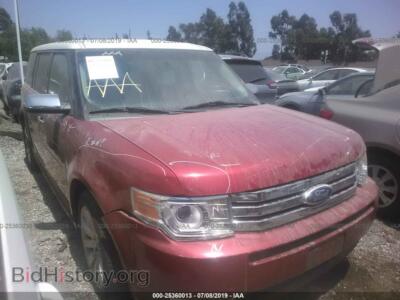 2011 Ford FLEX Limited, burgundy — VIN 2FMGK5DC3BBD35051, IAAI