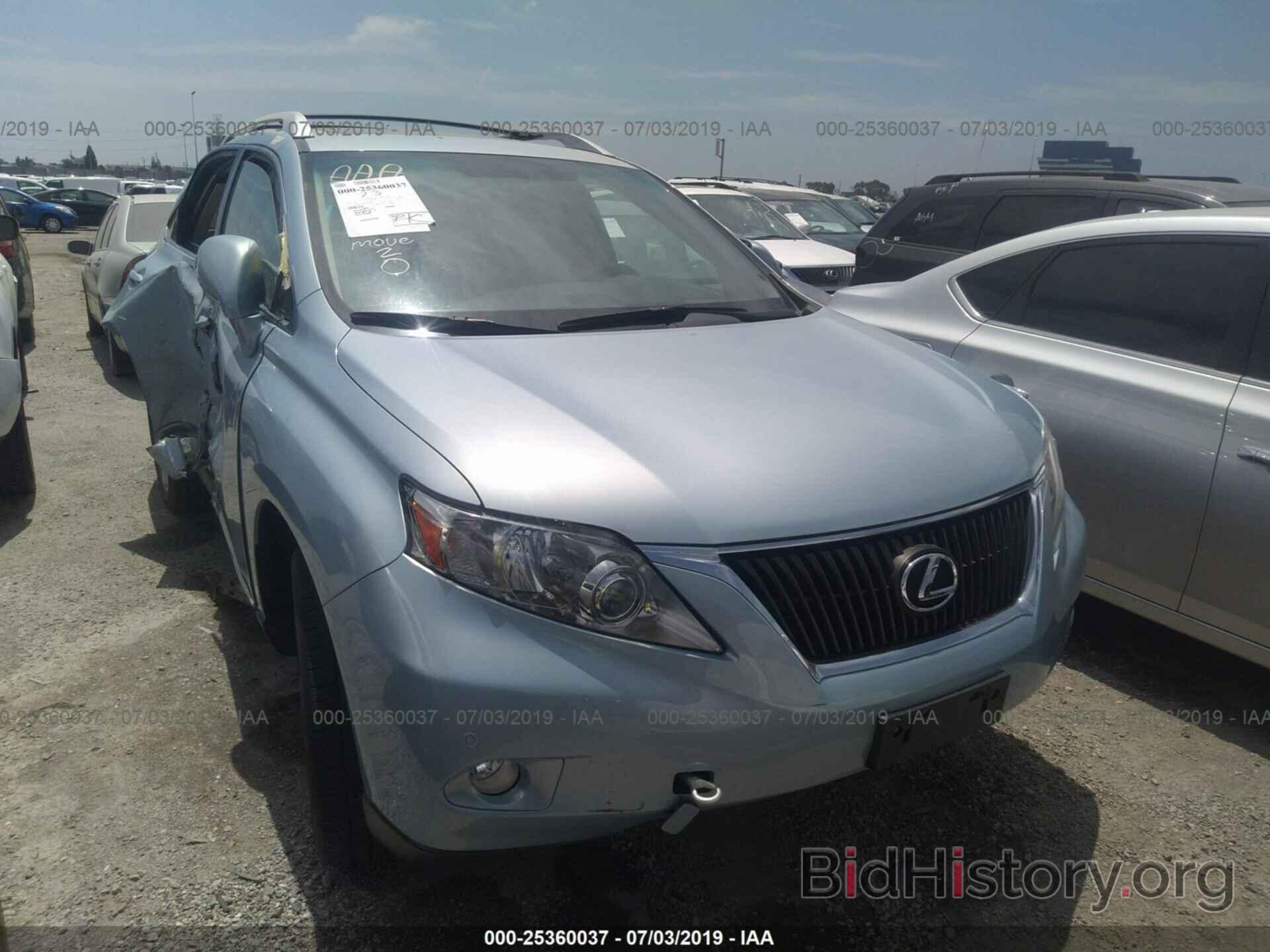 Photo JTJZK1BA0B2003868 - LEXUS RX 2011