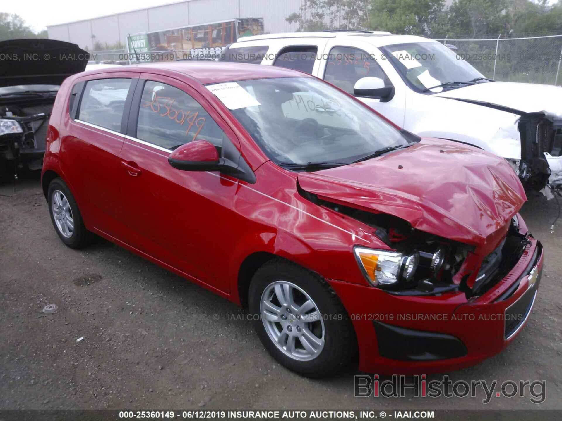 Photo 1G1JC6SB1C4179393 - CHEVROLET SONIC 2012