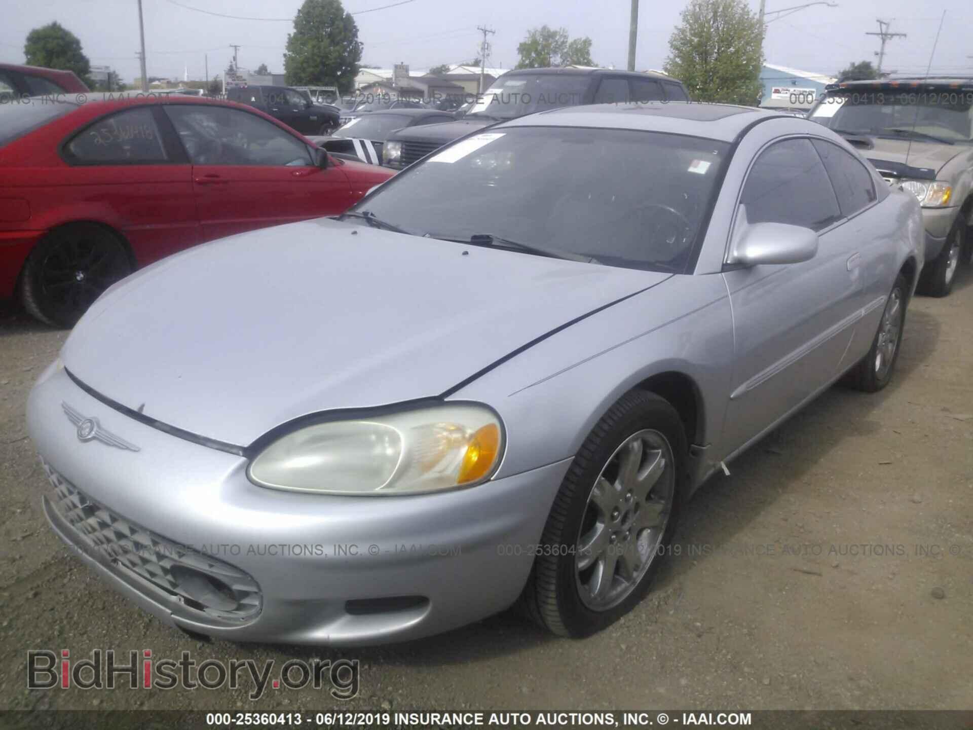 2002 CHRYSLER SEBRING - VIN: 4C3AG52H62E095673 - Фото 2