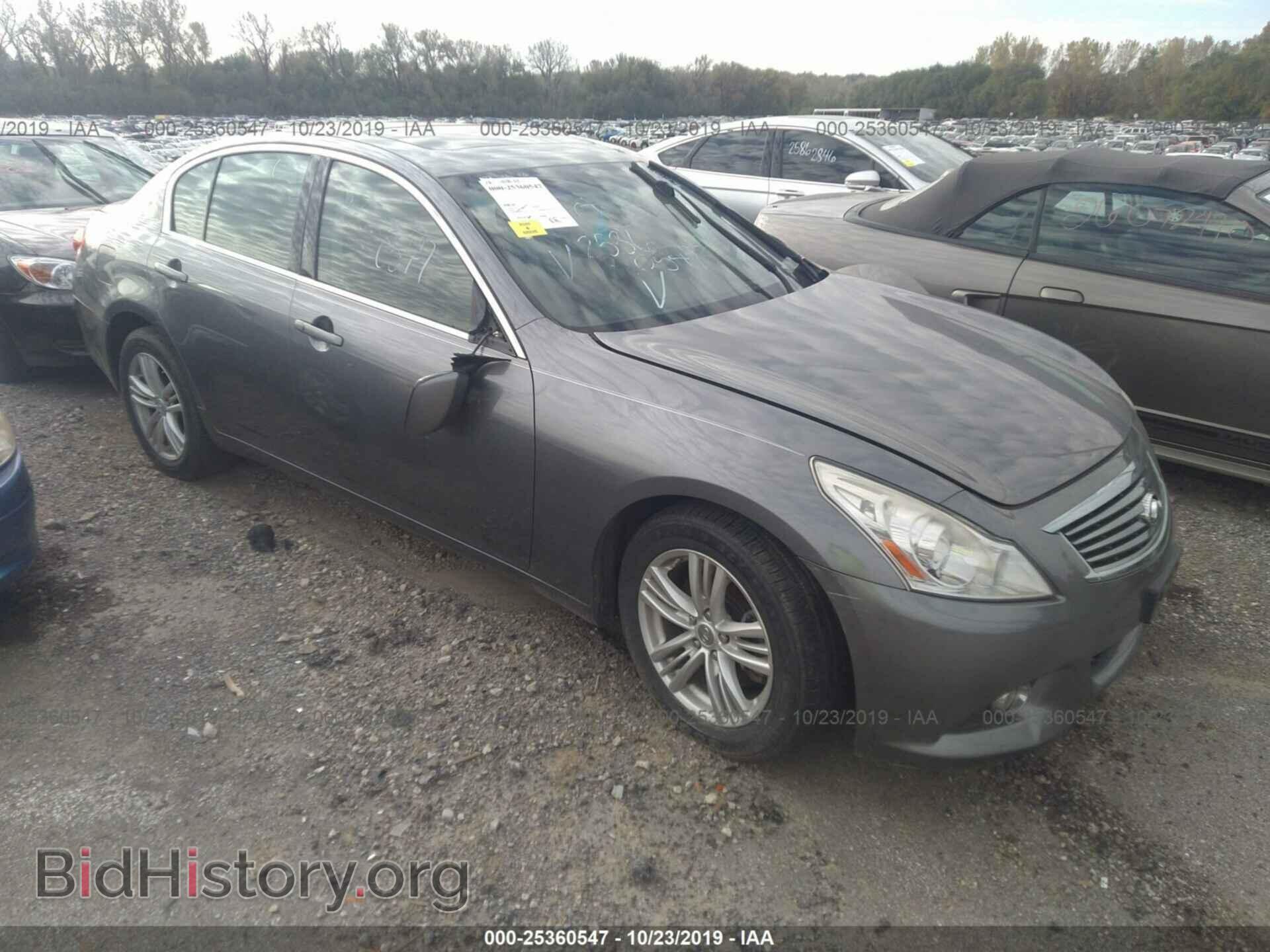 Photo JN1DV6AR3CM861112 - INFINITI G25 2012