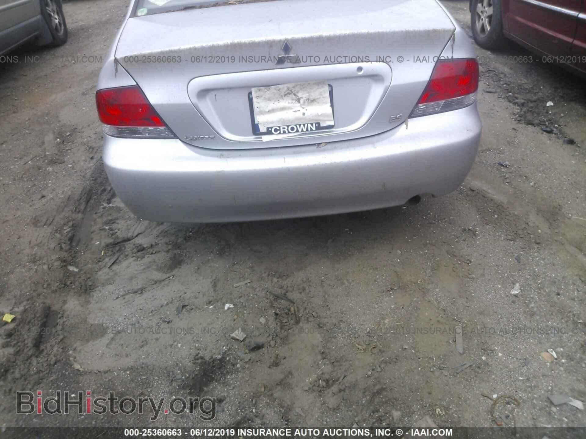 2004 MITSUBISHI LANCER - VIN: JA3AJ26E74U011378 - Фото 6