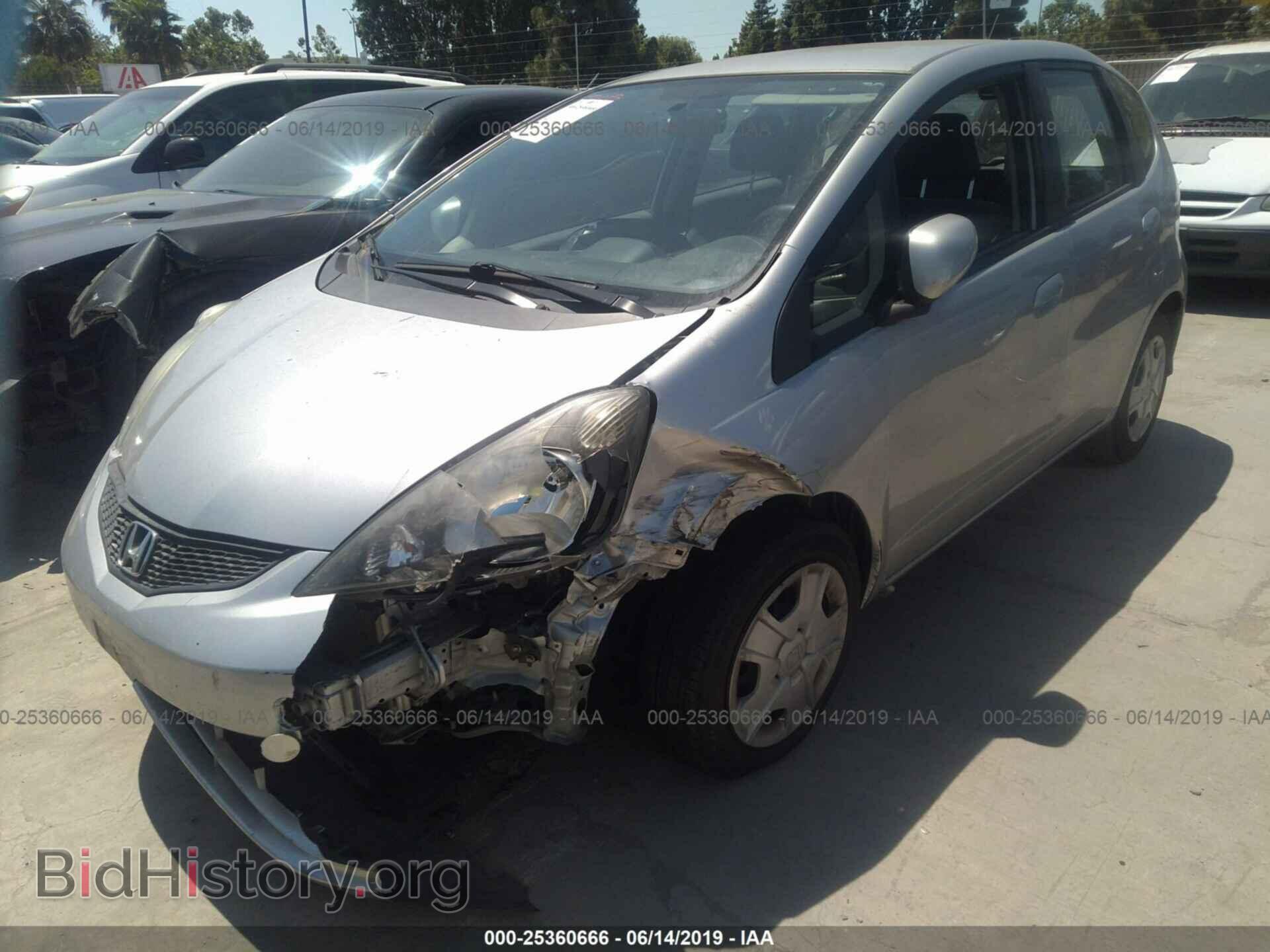 2012 HONDA FIT - VIN: JHMGE8H34CS001043 - Фото 2