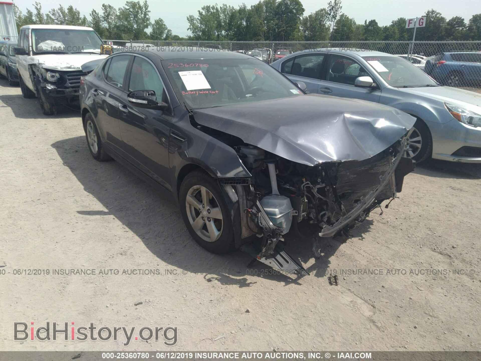 Фотография KNAGM4A74F5574101 - KIA OPTIMA 2015
