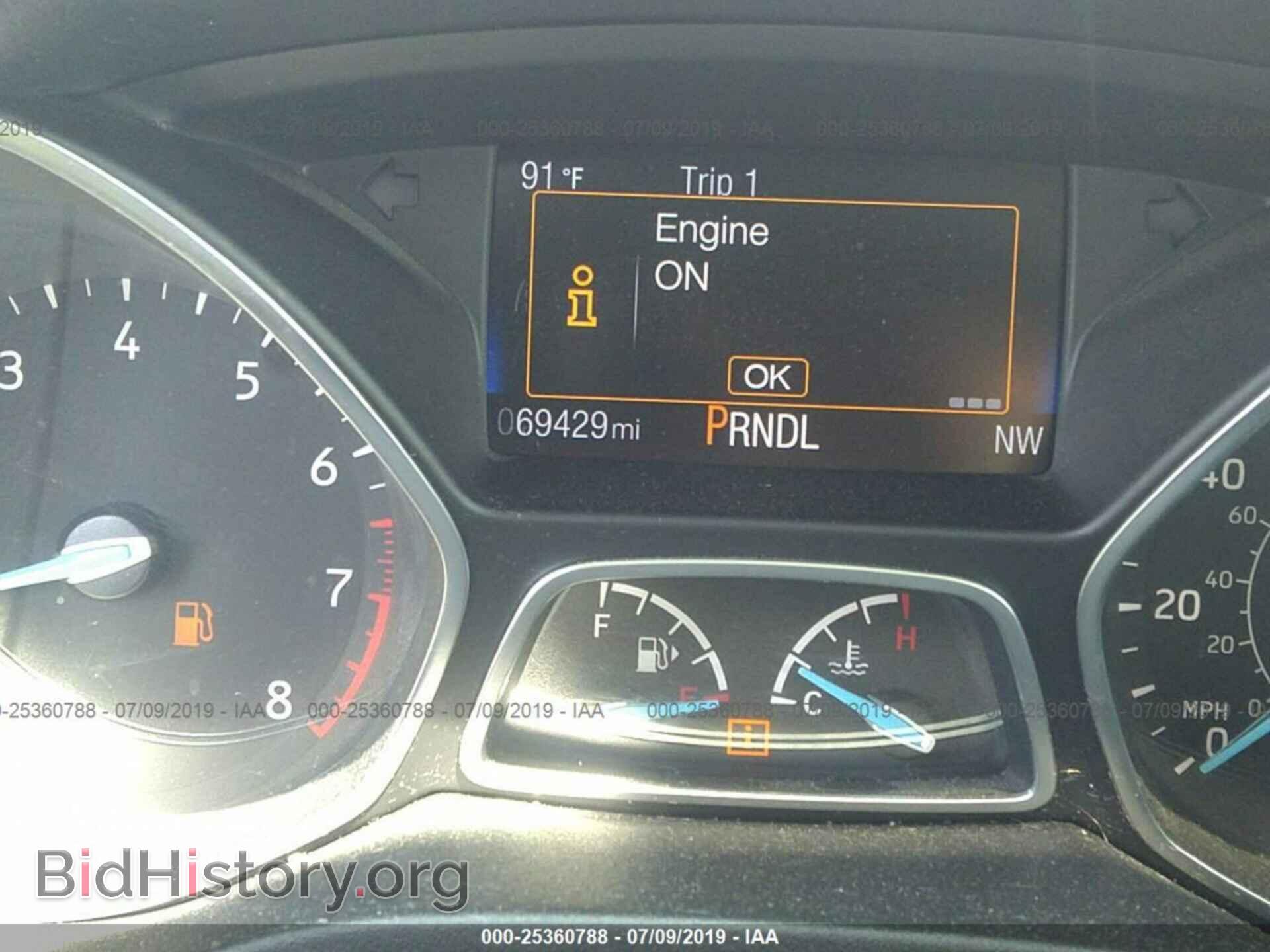 2015 FORD FOCUS - VIN: 1FADP3F29FL343474 - Фото 7
