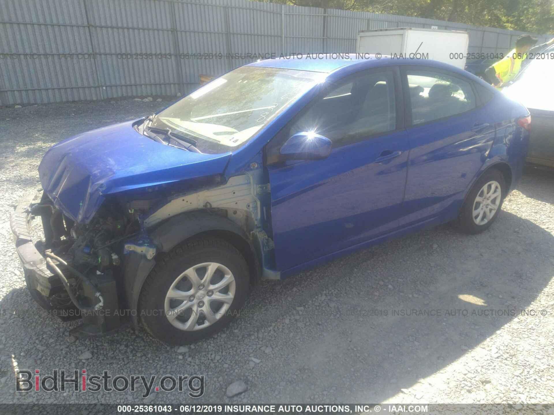 2014 HYUNDAI ACCENT - VIN: KMHCT4AE8EU759805 - Фото 2