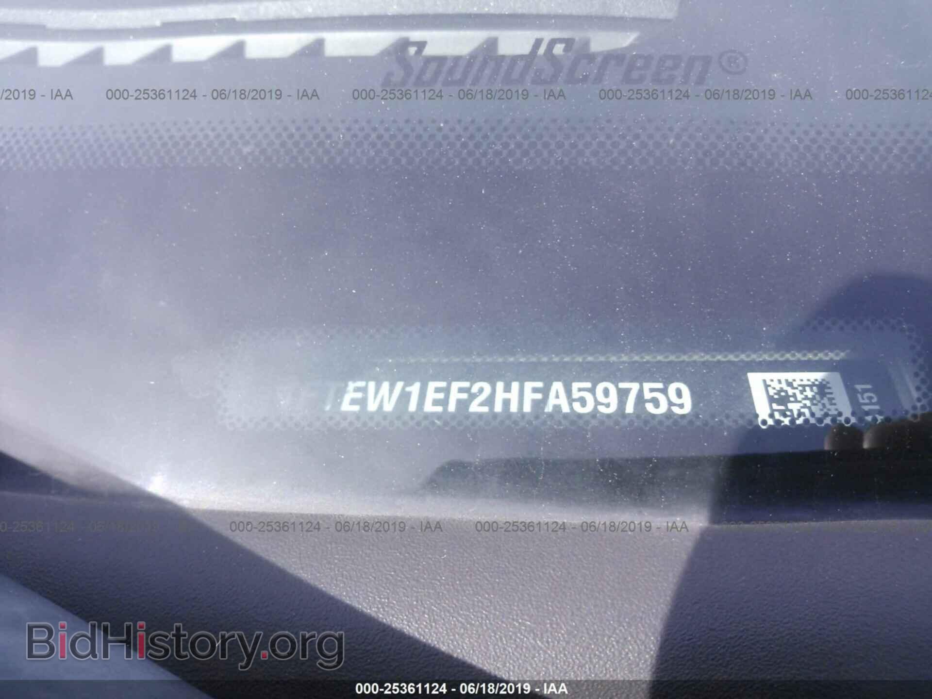 2017 FORD F150 - VIN: 1FTEW1EF2HFA59759 - Фото 9
