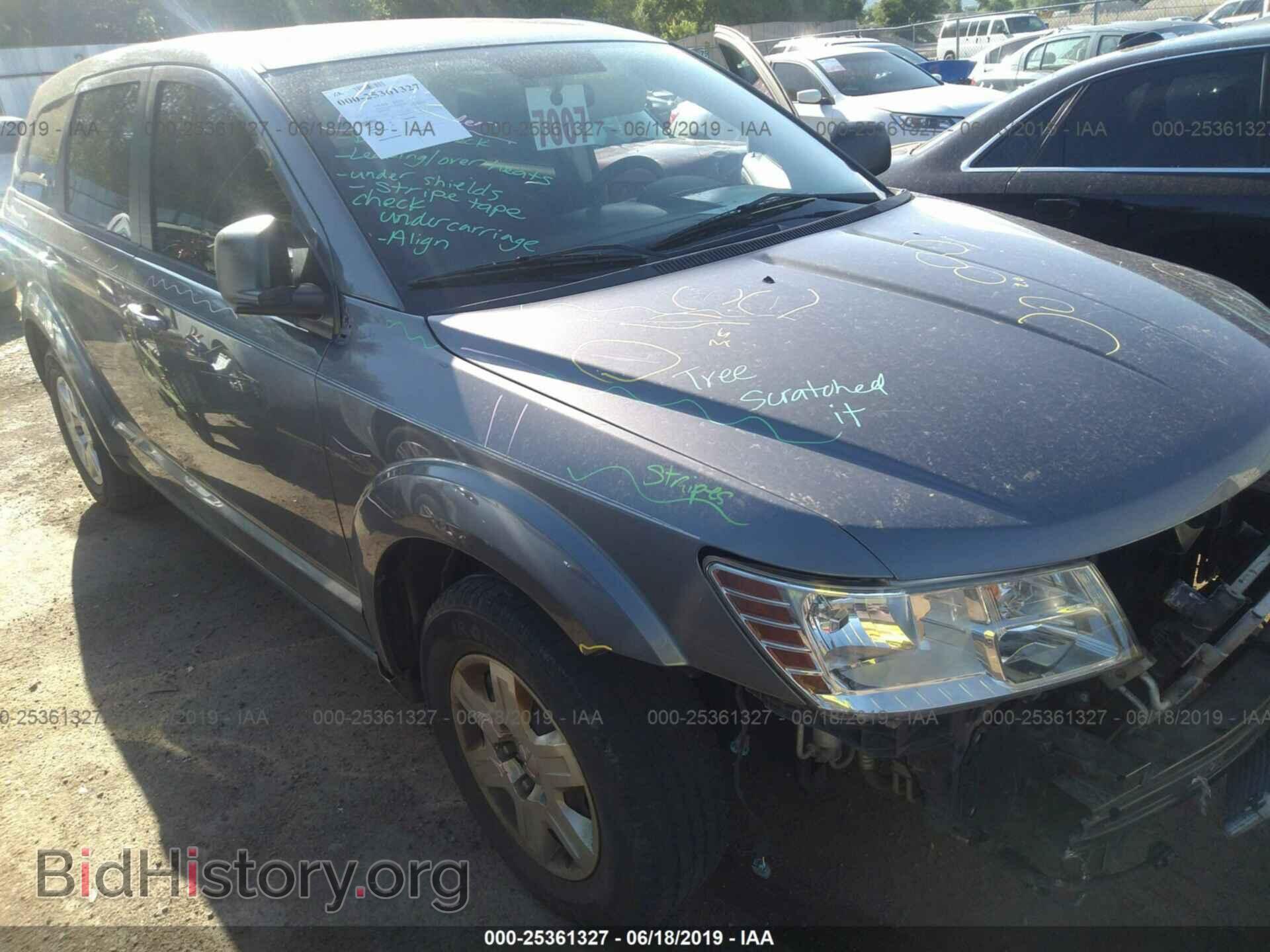 Фотография 3C4PDCAB7CT388839 - DODGE JOURNEY 2012