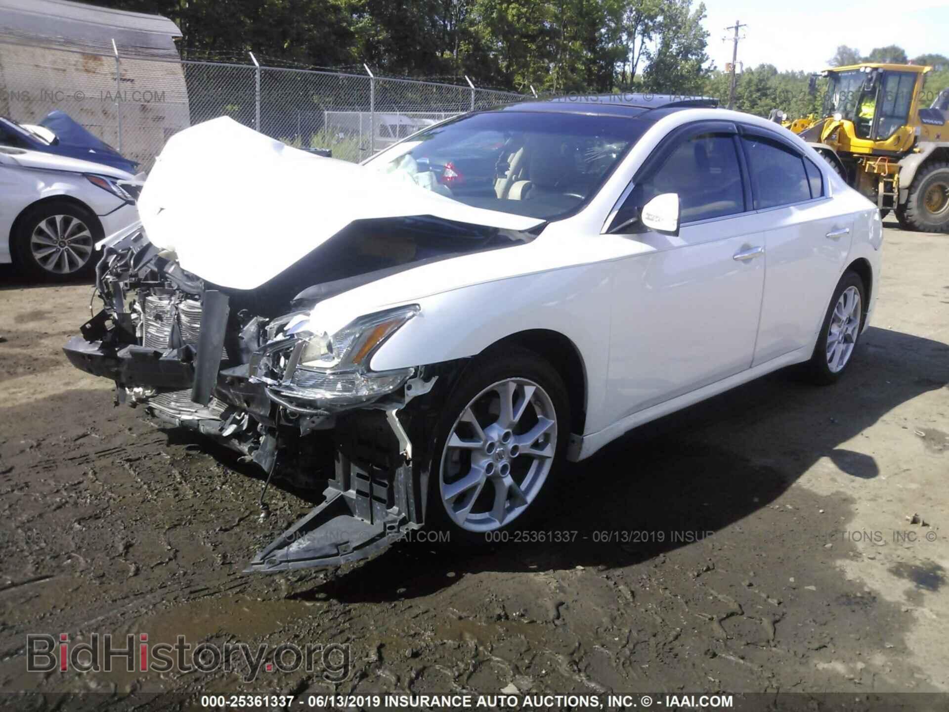 2014 NISSAN MAXIMA - VIN: 1N4AA5AP1EC481995 - Photo 2