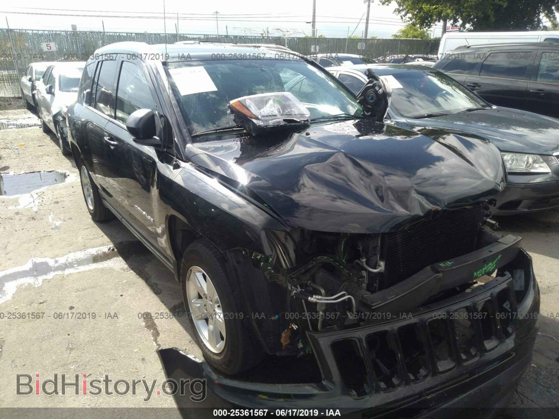 Photo 1C4NJCBA7ED749629 - JEEP COMPASS 2014