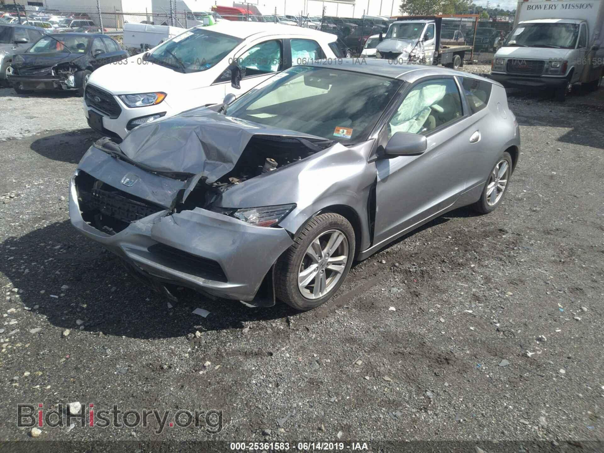 2012 HONDA CR-Z - VIN: JHMZF1D41CS004221 - Photo 2