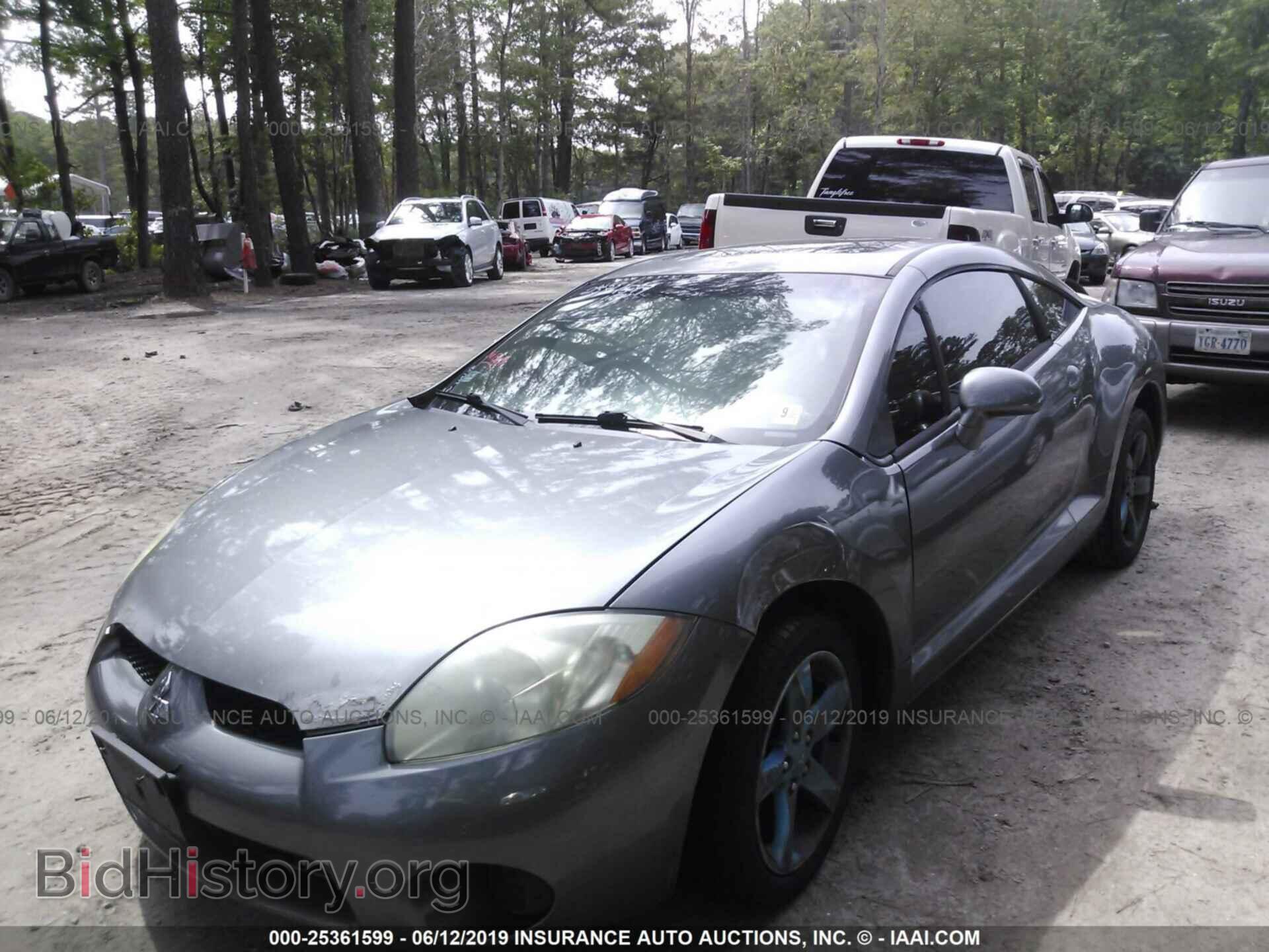 2006 MITSUBISHI ECLIPSE - VIN: 4A3AK24F16E016662 - Photo 2