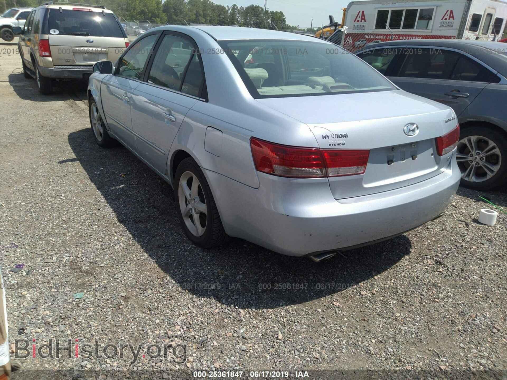2007 HYUNDAI SONATA - VIN: 5NPEU46F67H206885 - Фото 3