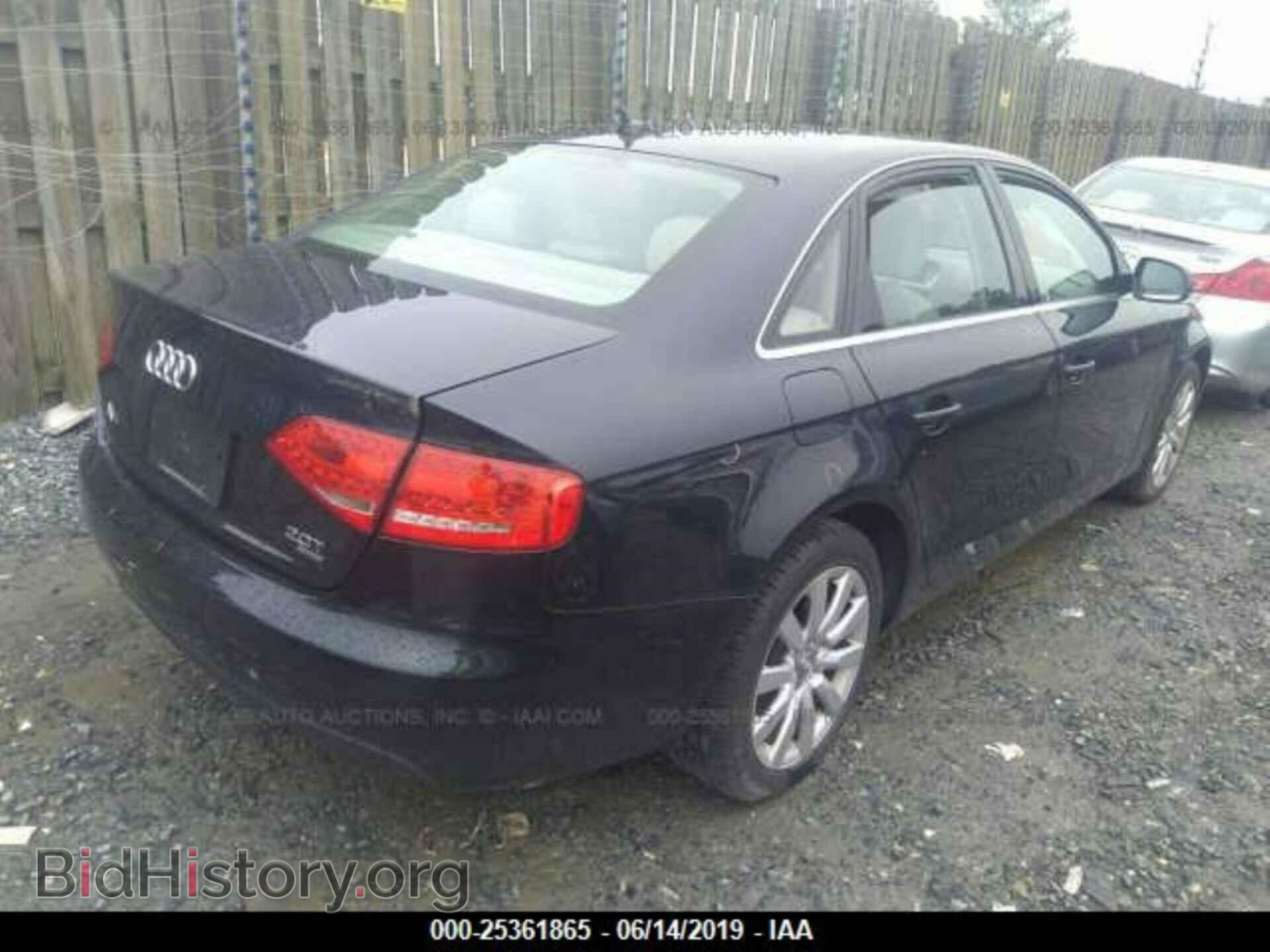 2011 AUDI A4 - VIN: WAUFFAFL8BA084322 - Photo 4