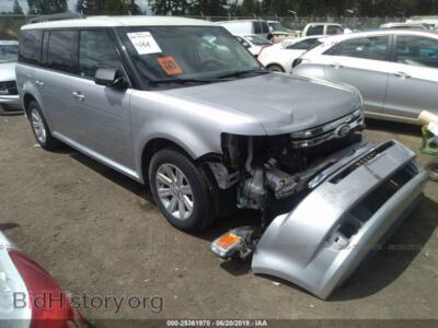2011 Ford FLEX SE, silver — VIN 2FMGK5BC3BBD11058, IAAI