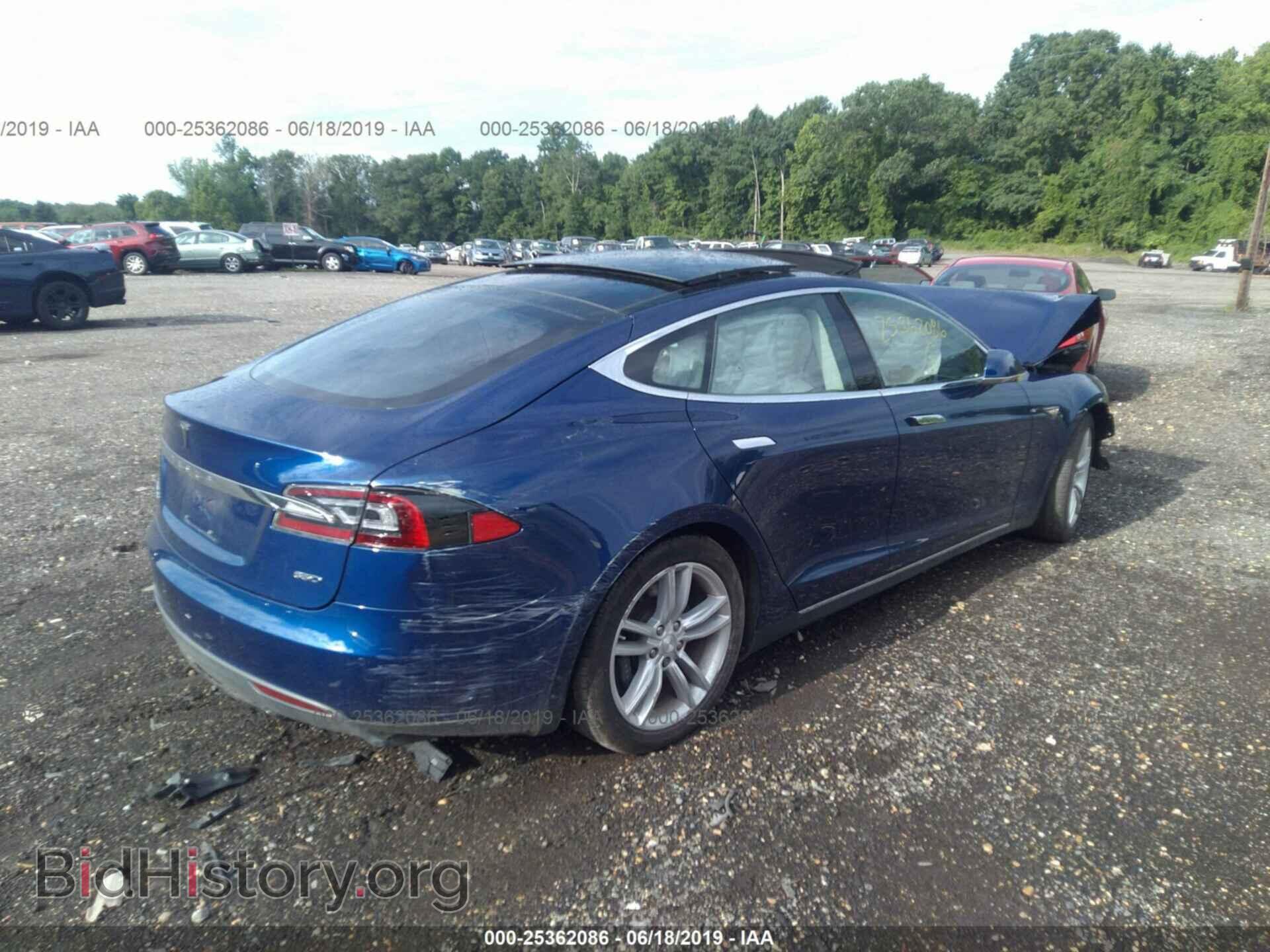 2015 TESLA MODEL S - VIN: 5YJSA1H26FF094879 - Фото 4