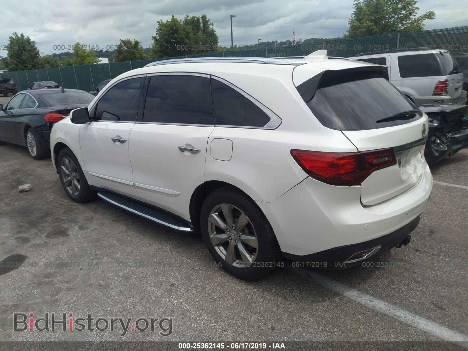 2016 ACURA MDX - VIN: 5FRYD4H96GB037310 - Фото 3