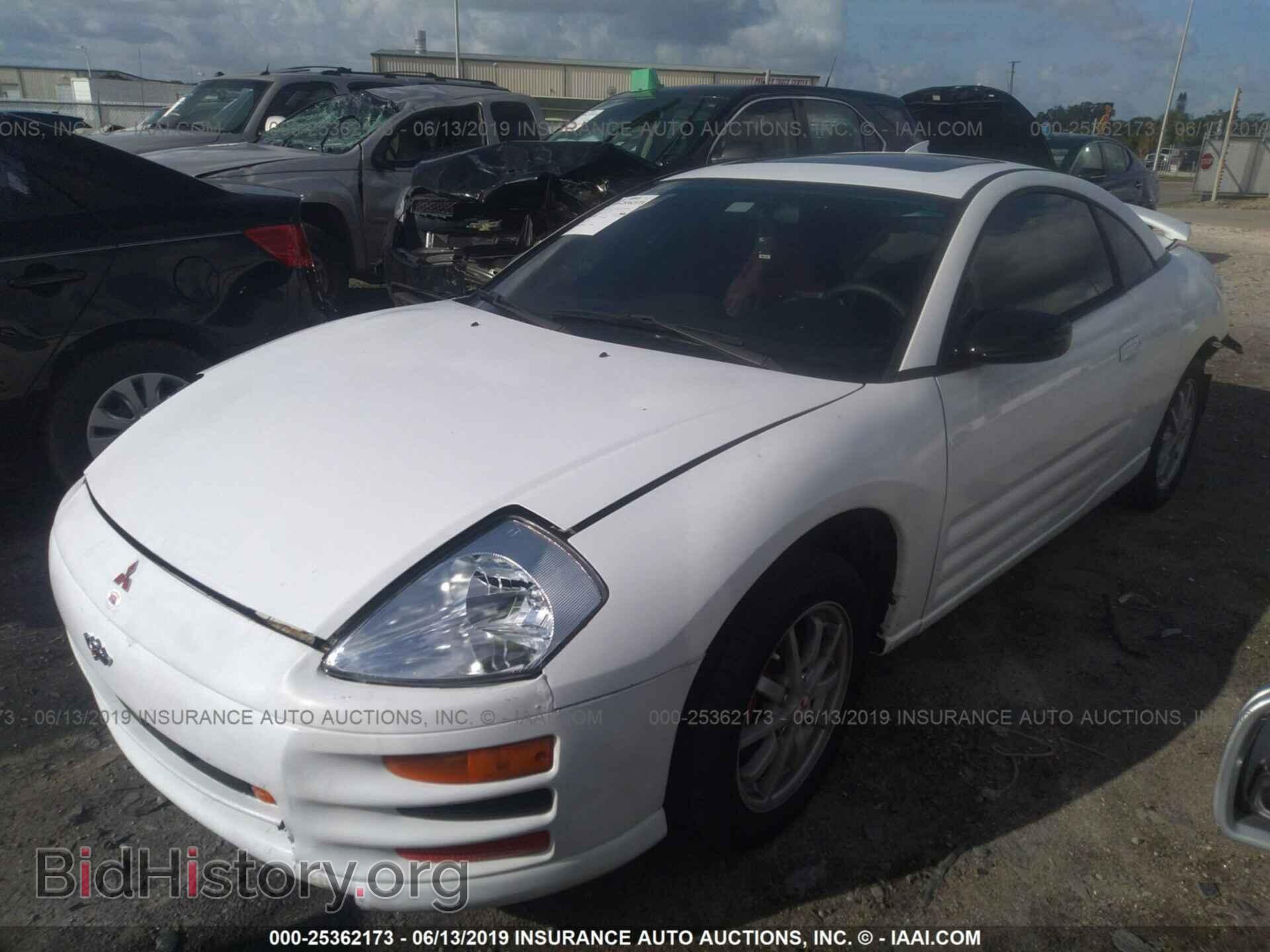 2000 MITSUBISHI ECLIPSE - VIN: 4A3AC44G9YE073647 - Photo 2