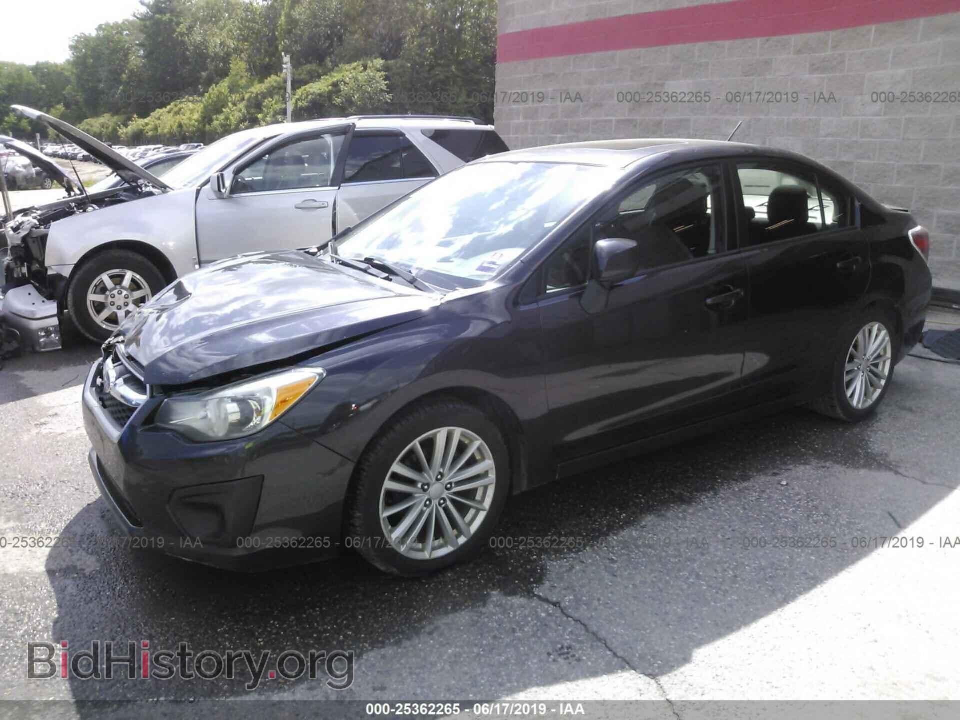 2012 SUBARU IMPREZA - VIN: JF1GJAD64CH008372 - Фото 2