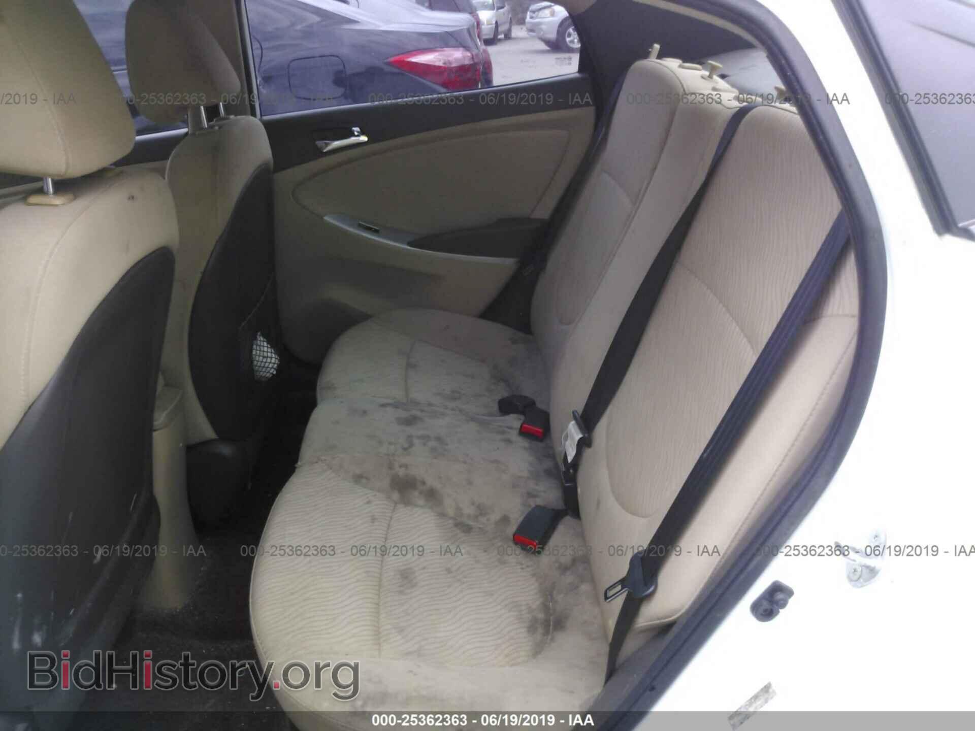 2014 HYUNDAI ACCENT - VIN: KMHCU4AE1EU608561 - Фото 8