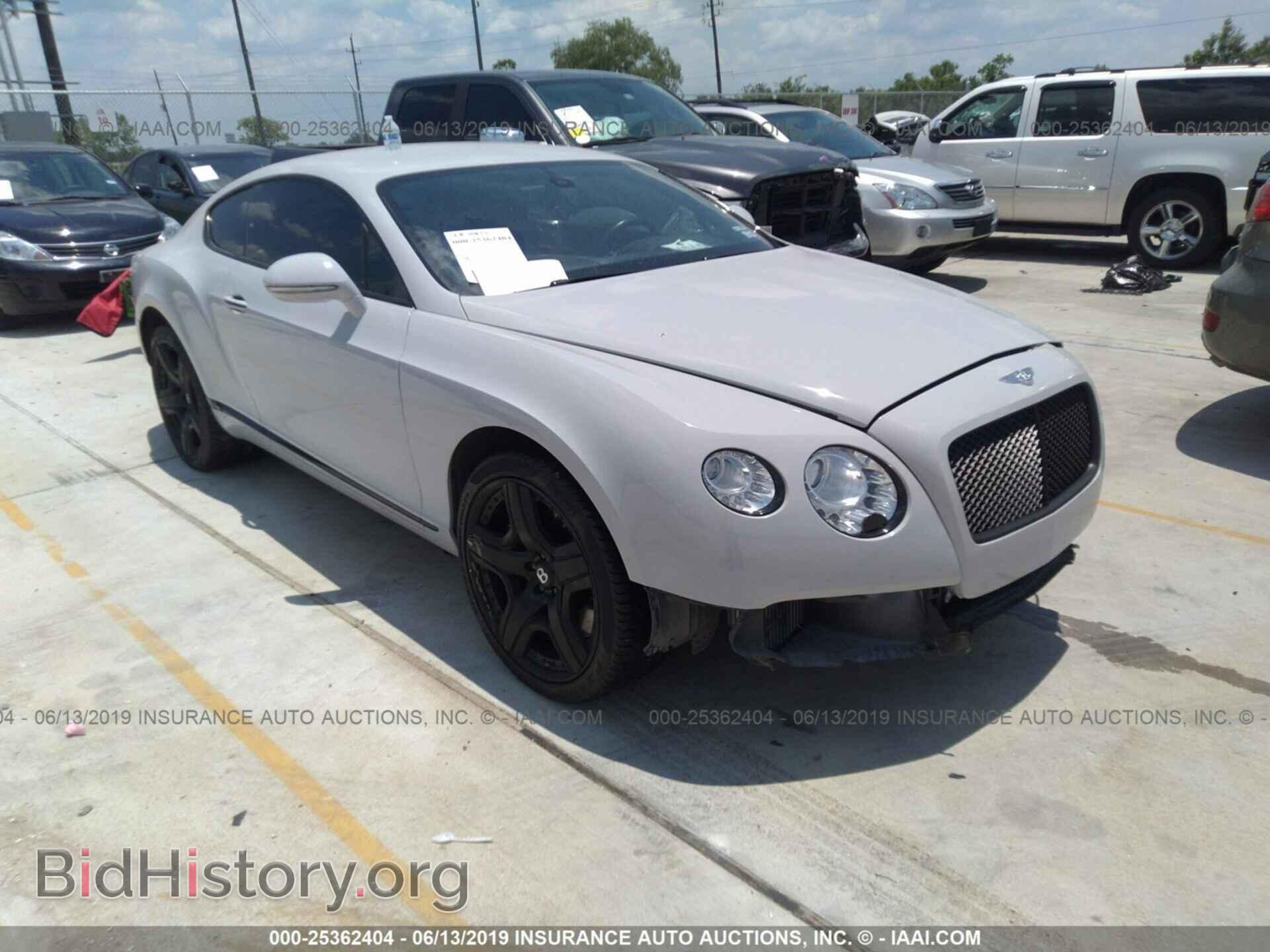 Photo SCBFR7ZA8CC071957 - BENTLEY CONTINENTAL 2012