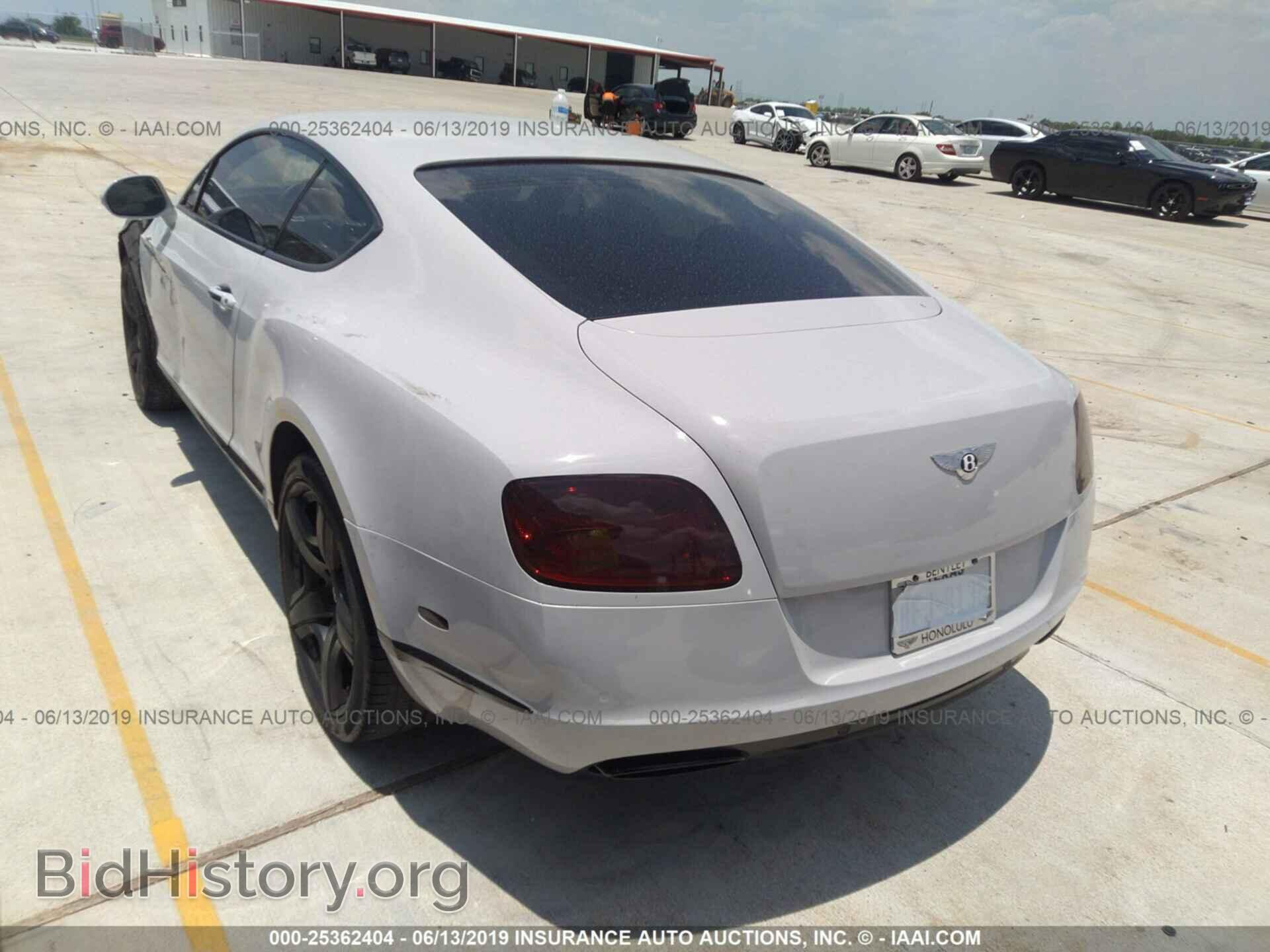 2012 BENTLEY CONTINENTAL - VIN: SCBFR7ZA8CC071957 - Photo 3