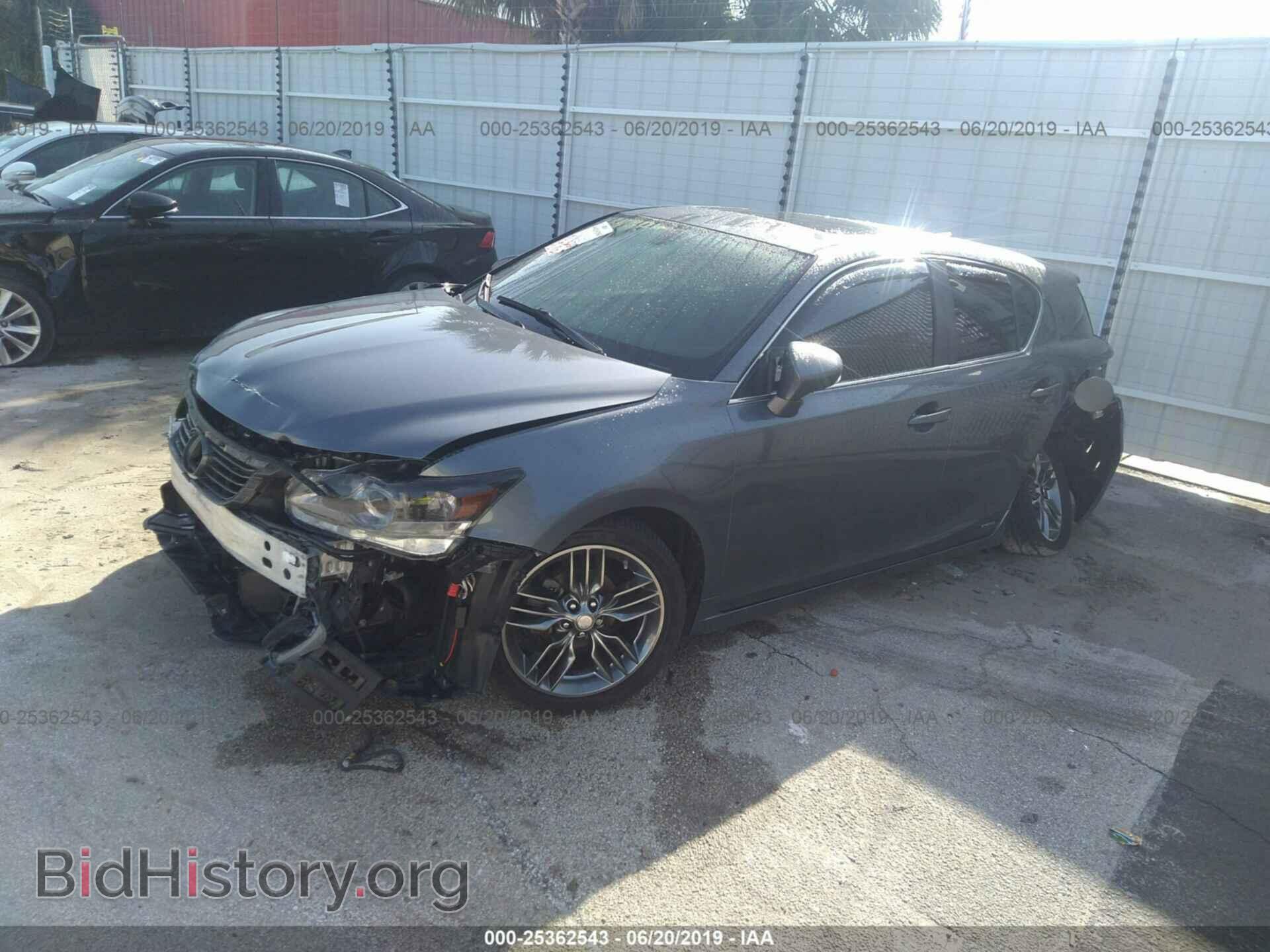 2013 LEXUS CT - VIN: JTHKD5BHXD2147349 - Фото 2