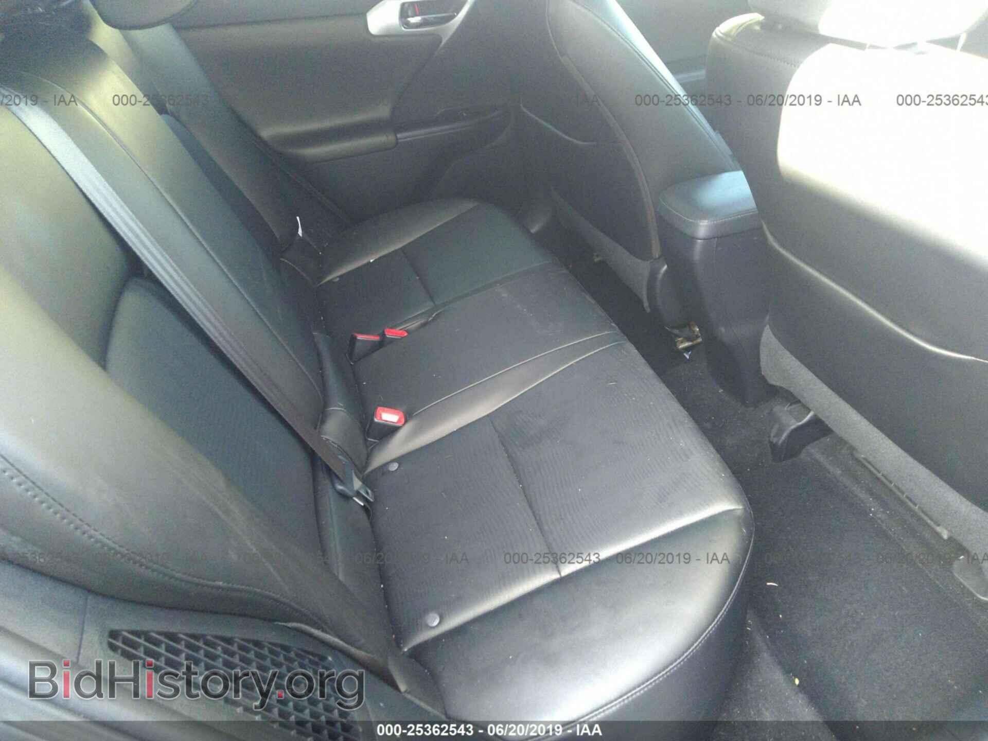 2013 LEXUS CT - VIN: JTHKD5BHXD2147349 - Фото 8