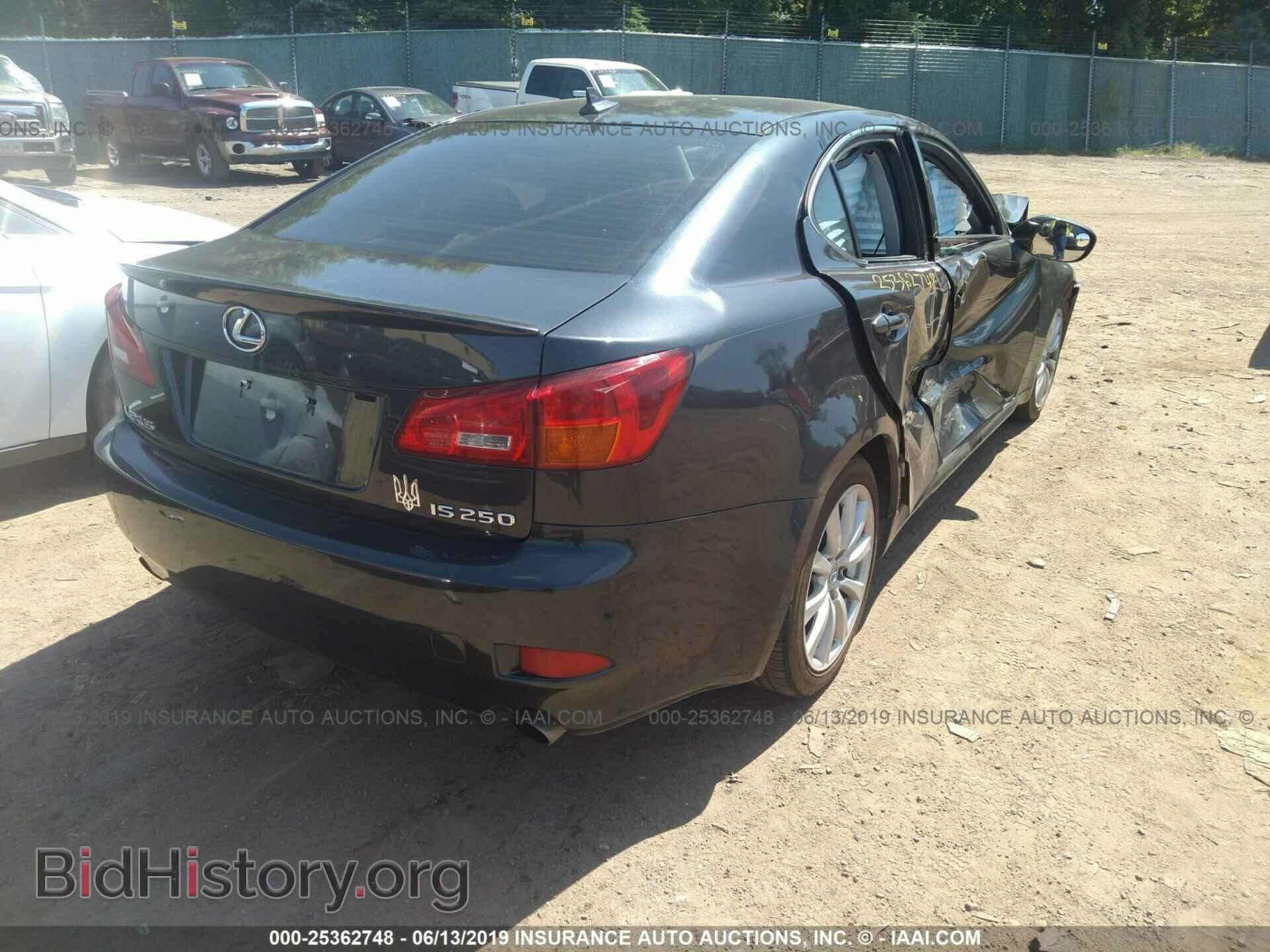 2008 LEXUS IS - VIN: JTHBK262X85083117 - Фото 4