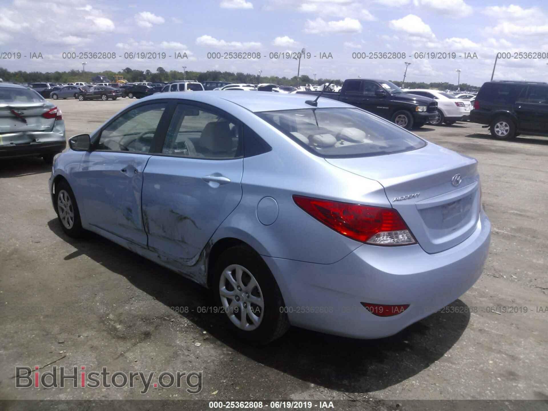 2014 HYUNDAI ACCENT - VIN: KMHCT4AE9EU634909 - Фото 3