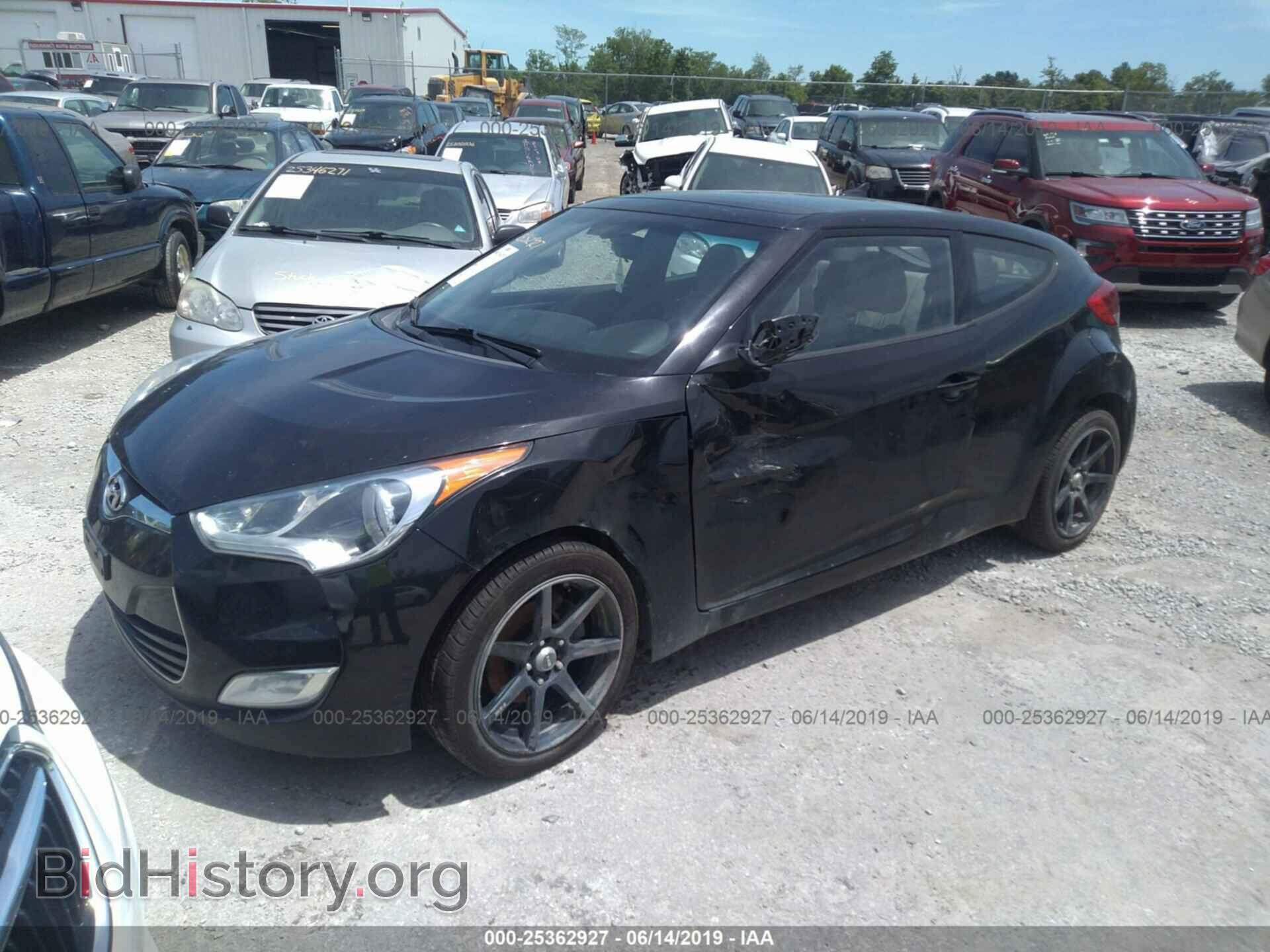 2012 HYUNDAI VELOSTER - VIN: KMHTC6AD8CU032132 - Фото 2
