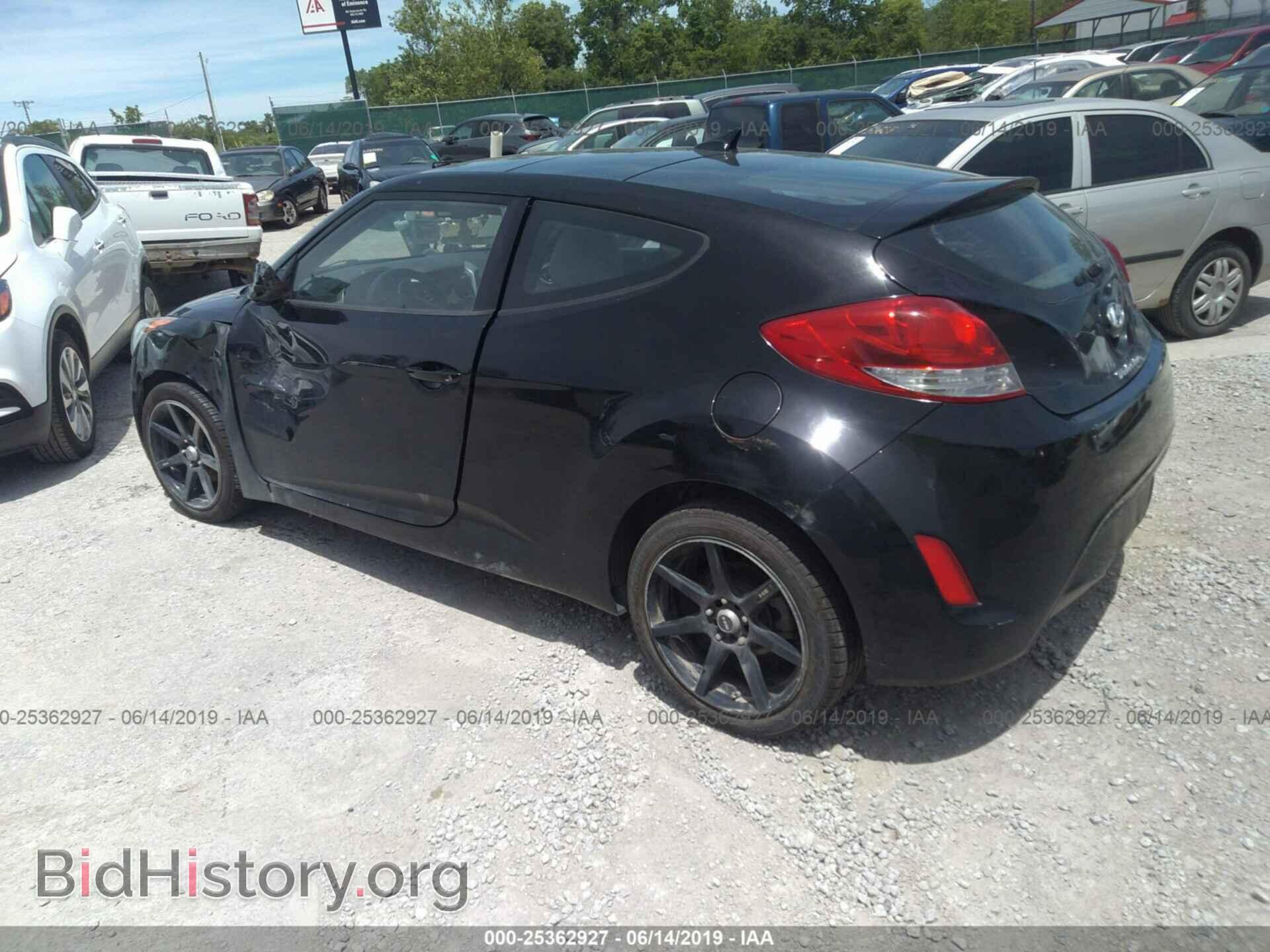 2012 HYUNDAI VELOSTER - VIN: KMHTC6AD8CU032132 - Фото 3