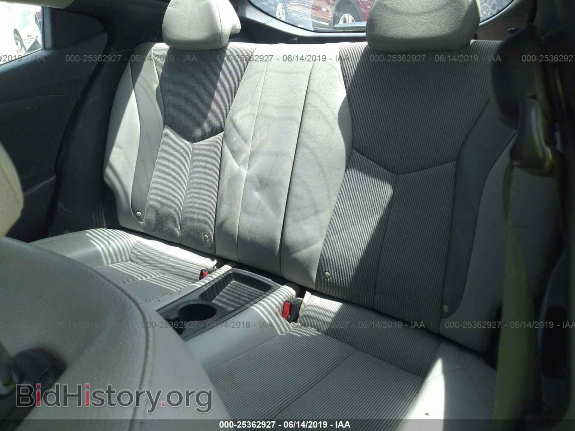 2012 HYUNDAI VELOSTER - VIN: KMHTC6AD8CU032132 - Фото 8