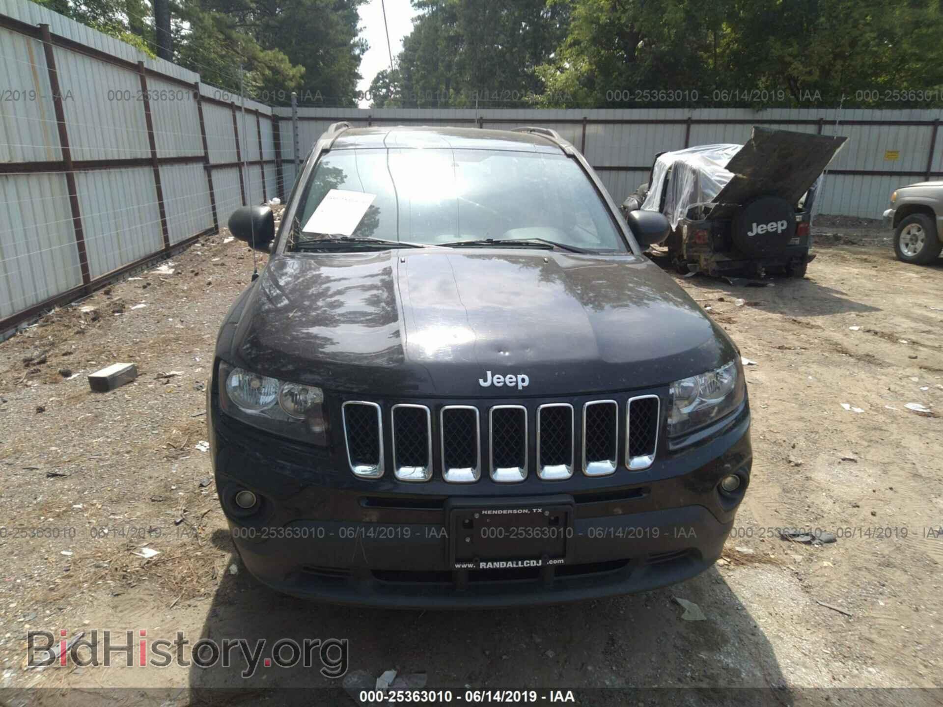2014 JEEP COMPASS - VIN: 1C4NJCBAXED843472 - Фото 6