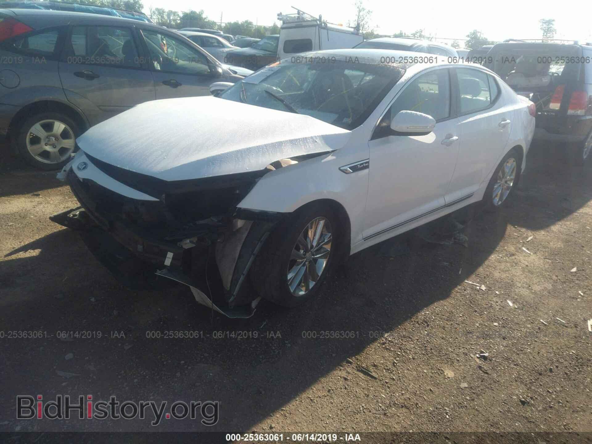 2014 KIA OPTIMA - VIN: 5XXGR4A6XEG337151 - Фото 2