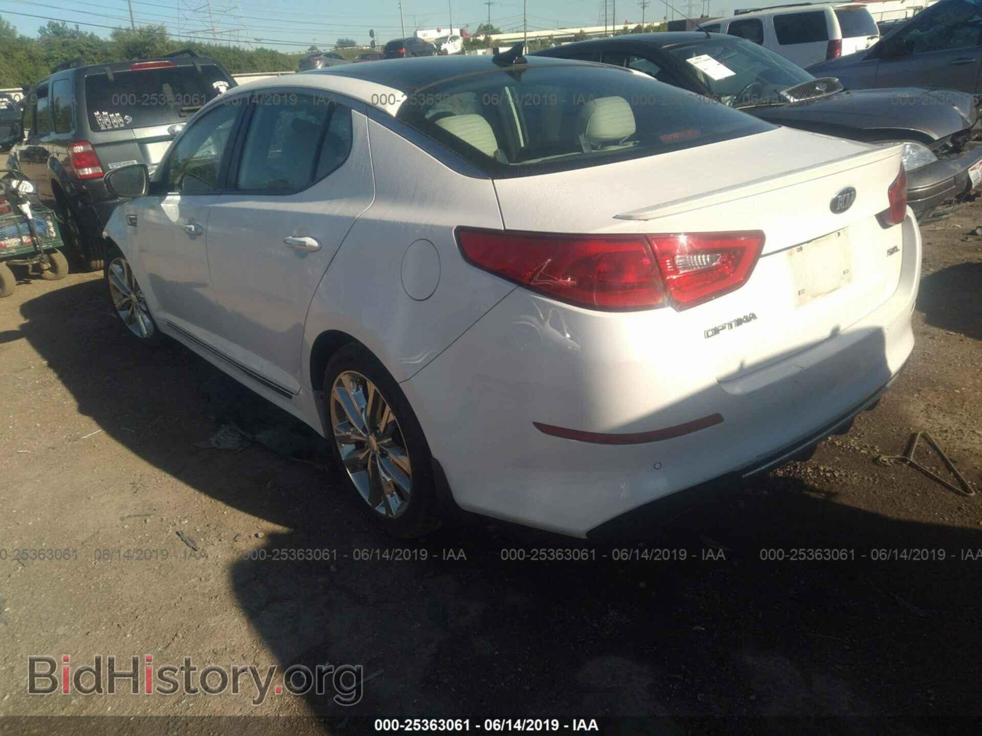 2014 KIA OPTIMA - VIN: 5XXGR4A6XEG337151 - Фото 3