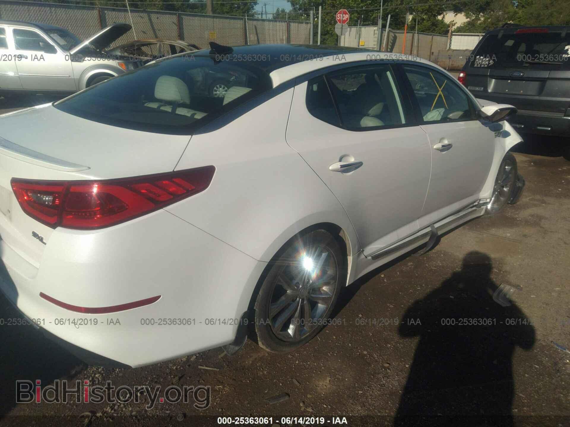2014 KIA OPTIMA - VIN: 5XXGR4A6XEG337151 - Фото 4