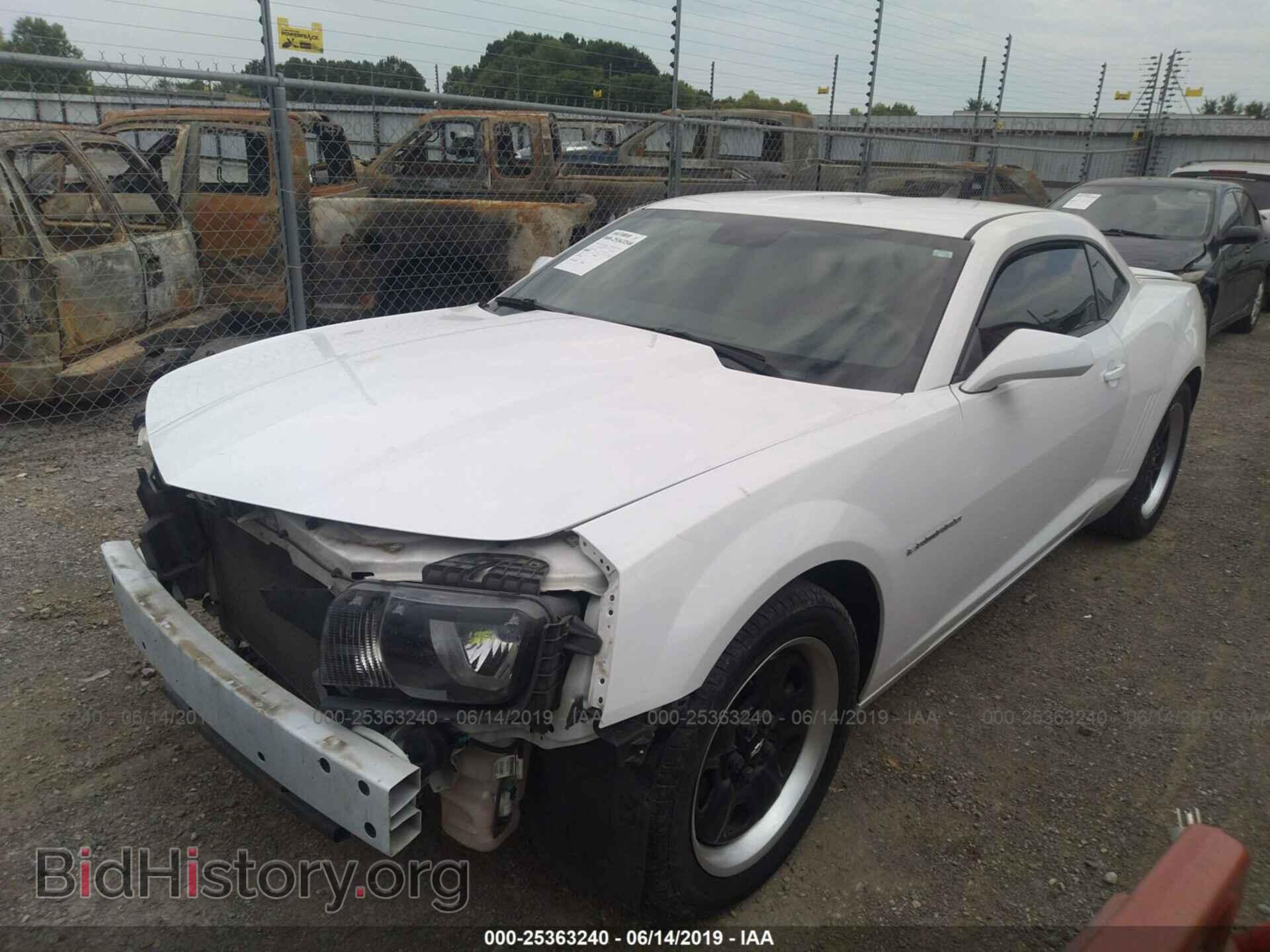 2012 CHEVROLET CAMARO - VIN: 2G1FA1E30C9161936 - Фото 2