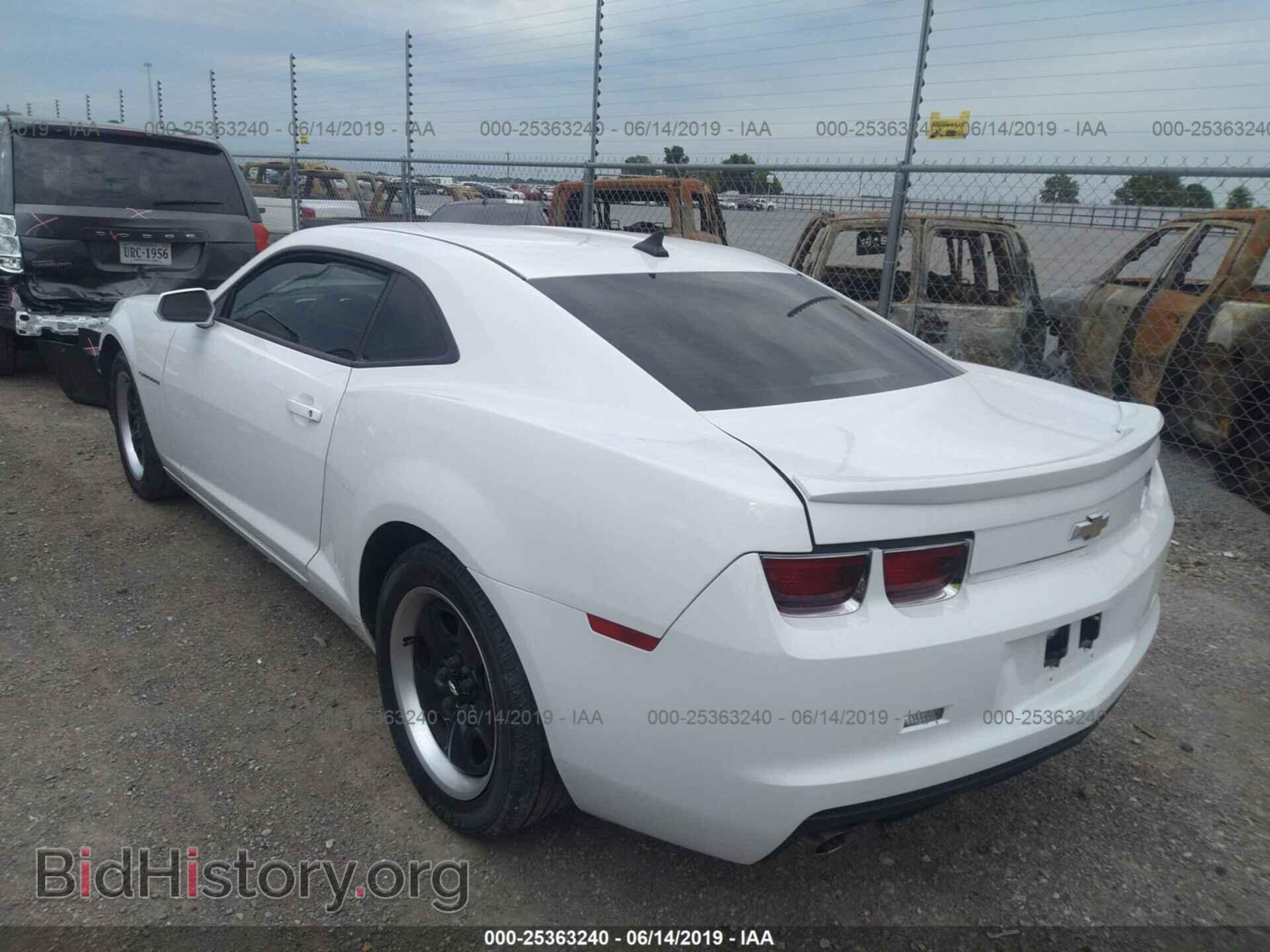 2012 CHEVROLET CAMARO - VIN: 2G1FA1E30C9161936 - Фото 3