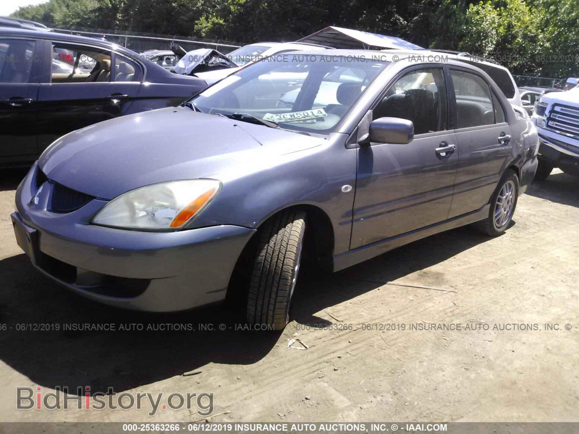 2005 MITSUBISHI LANCER - VIN: JA3AJ86E25U022373 - Фото 2