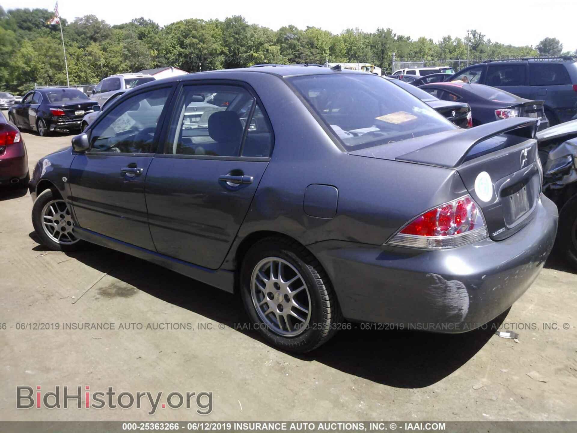 2005 MITSUBISHI LANCER - VIN: JA3AJ86E25U022373 - Фото 3