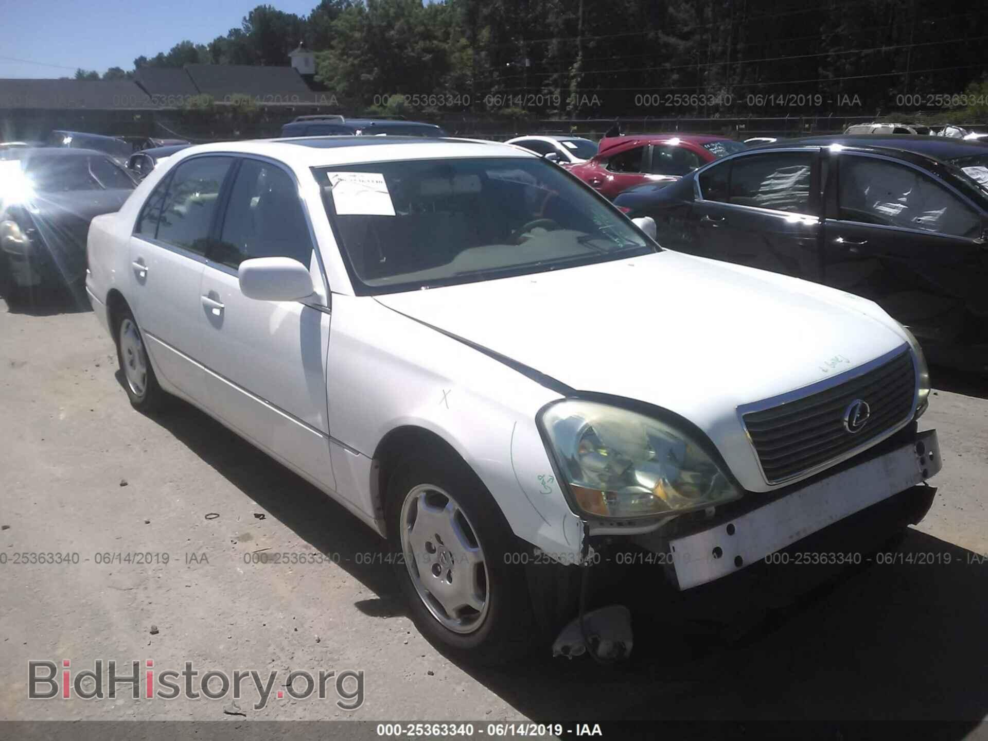 Photo JTHBN30F120079082 - LEXUS LS 2002