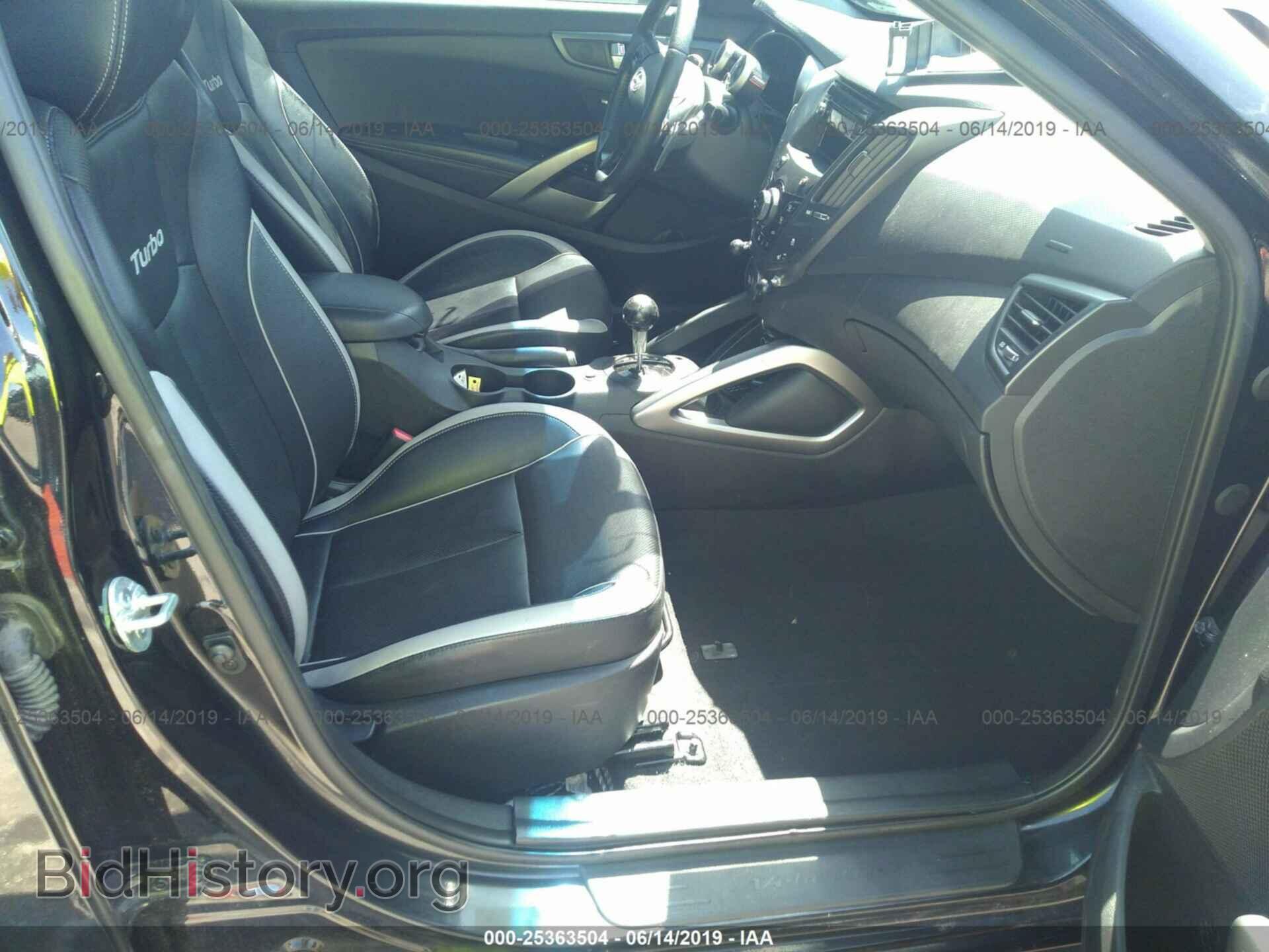 2013 HYUNDAI VELOSTER - VIN: KMHTC6AE8DU147548 - Фото 5