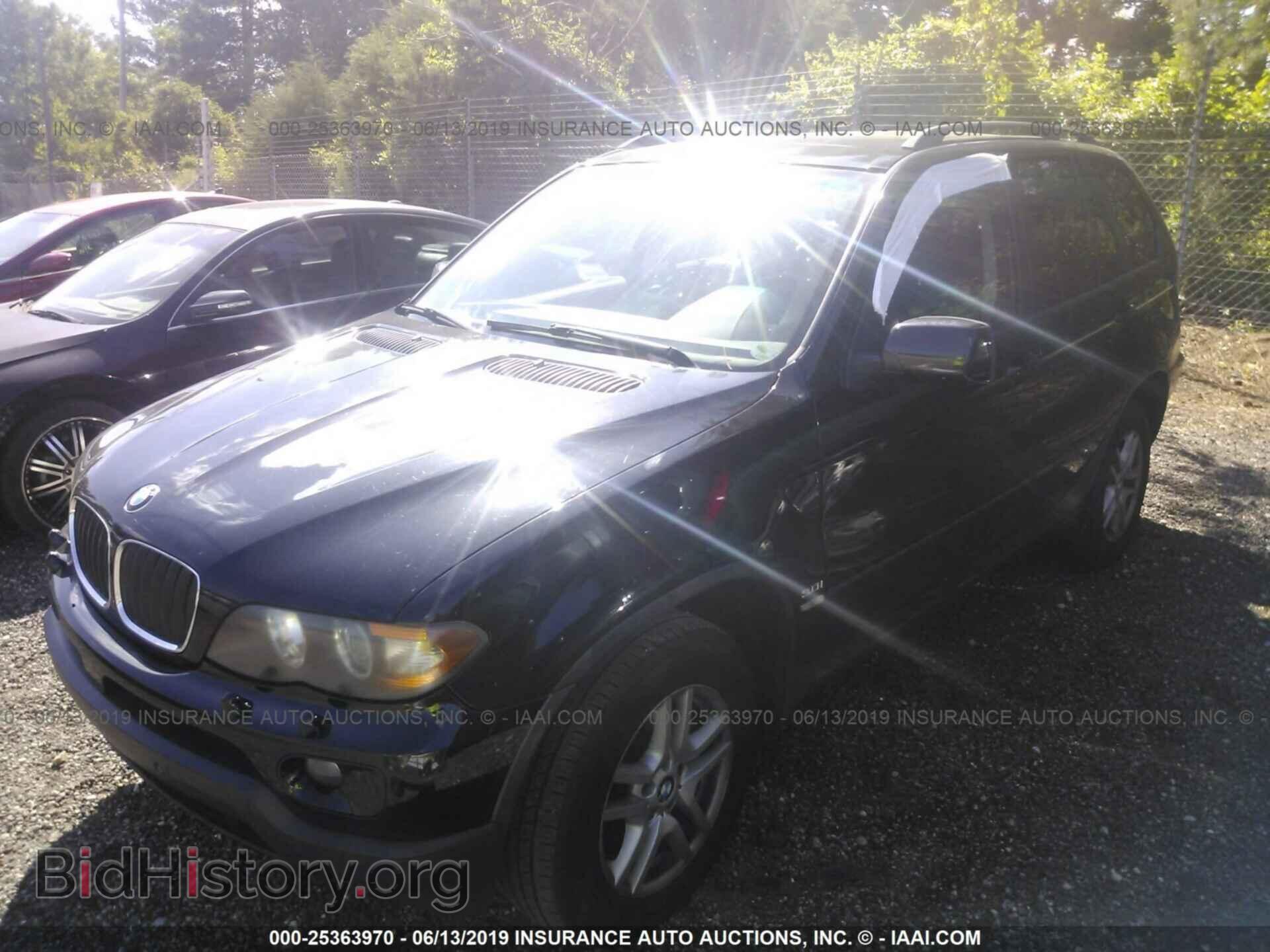 2006 BMW X5 - VIN: 5UXFA13596LY34438 - Фото 2